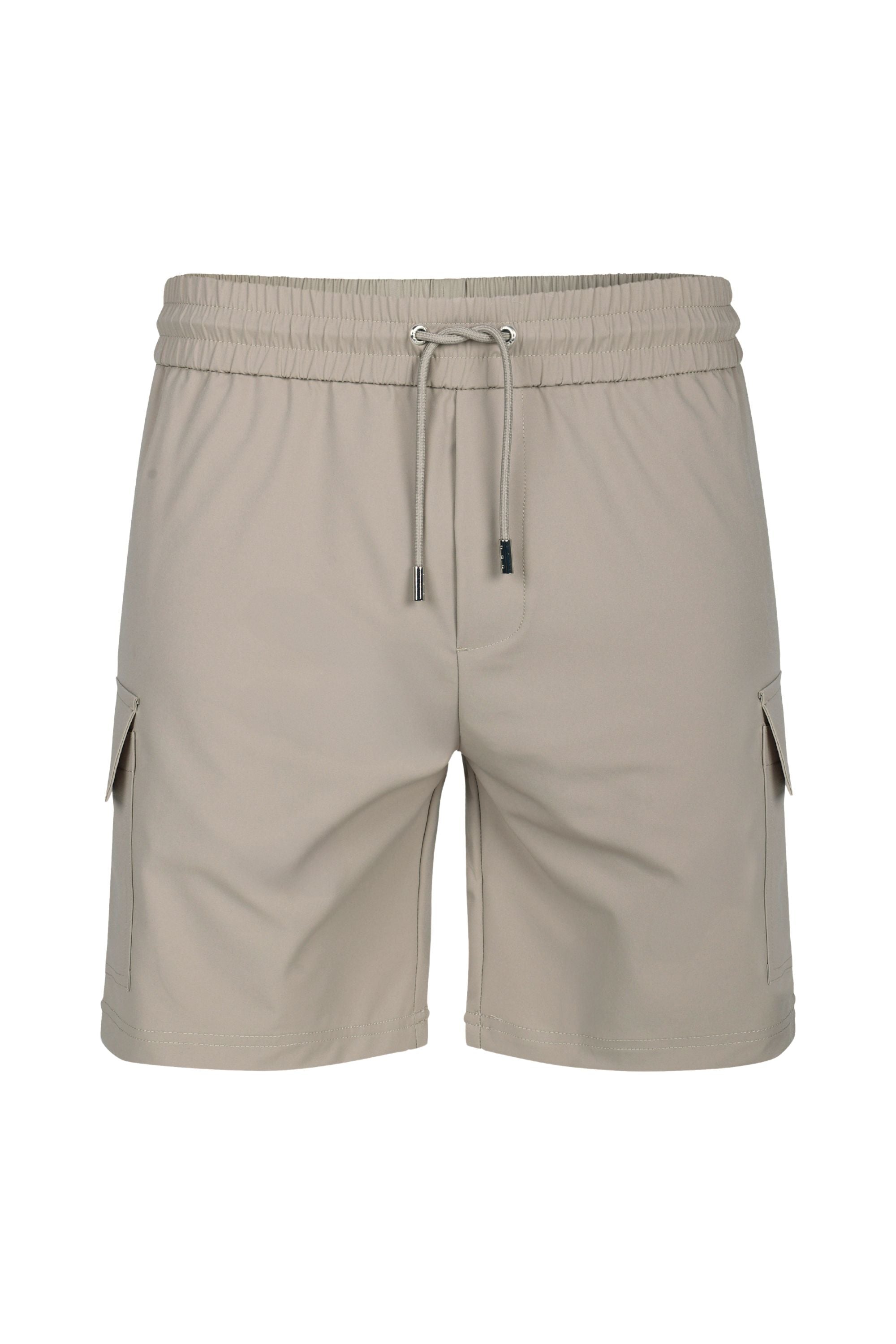 Milo Cargo Tech Shorts - Beige