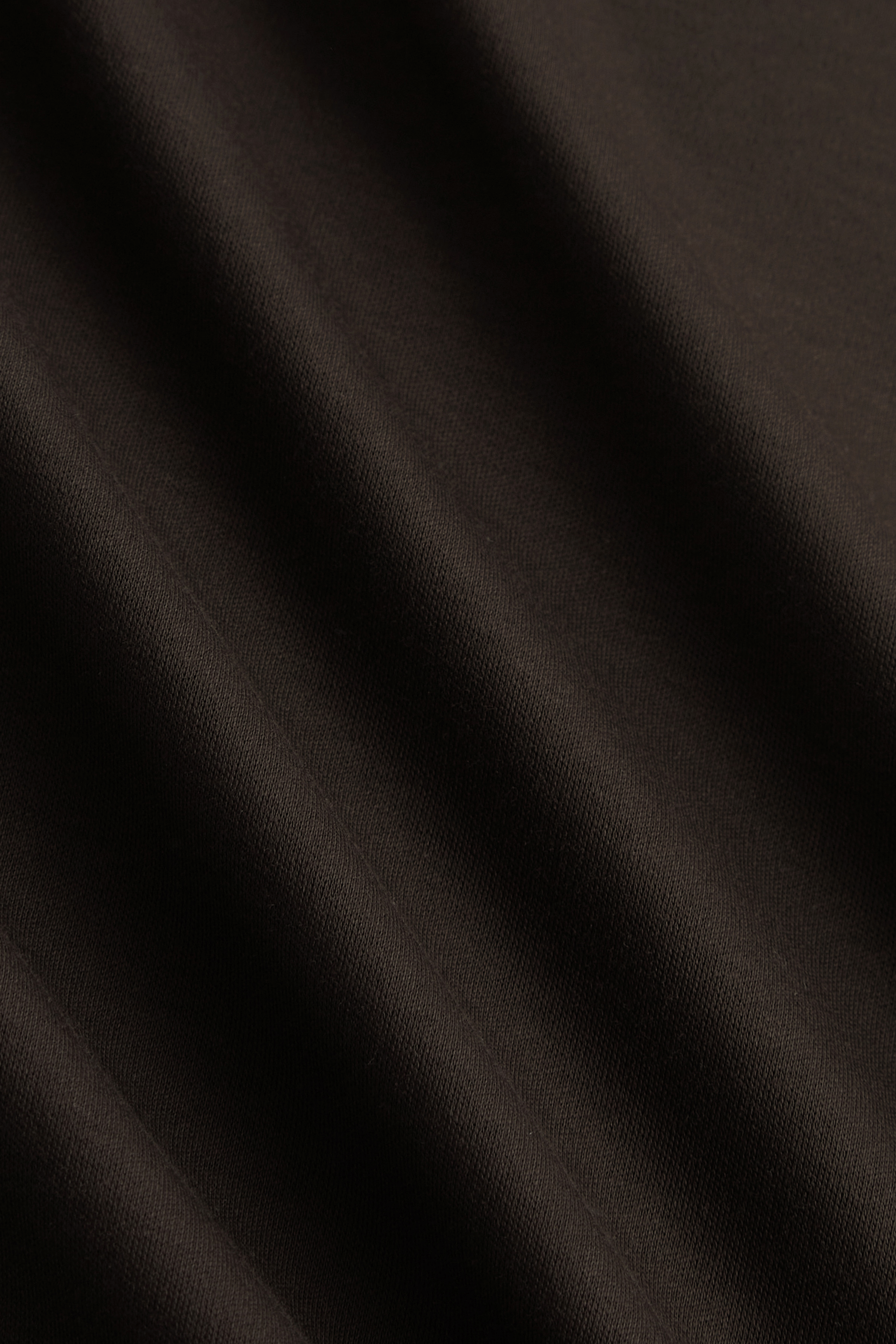 Luxe Mercerised T-Shirt - Brown