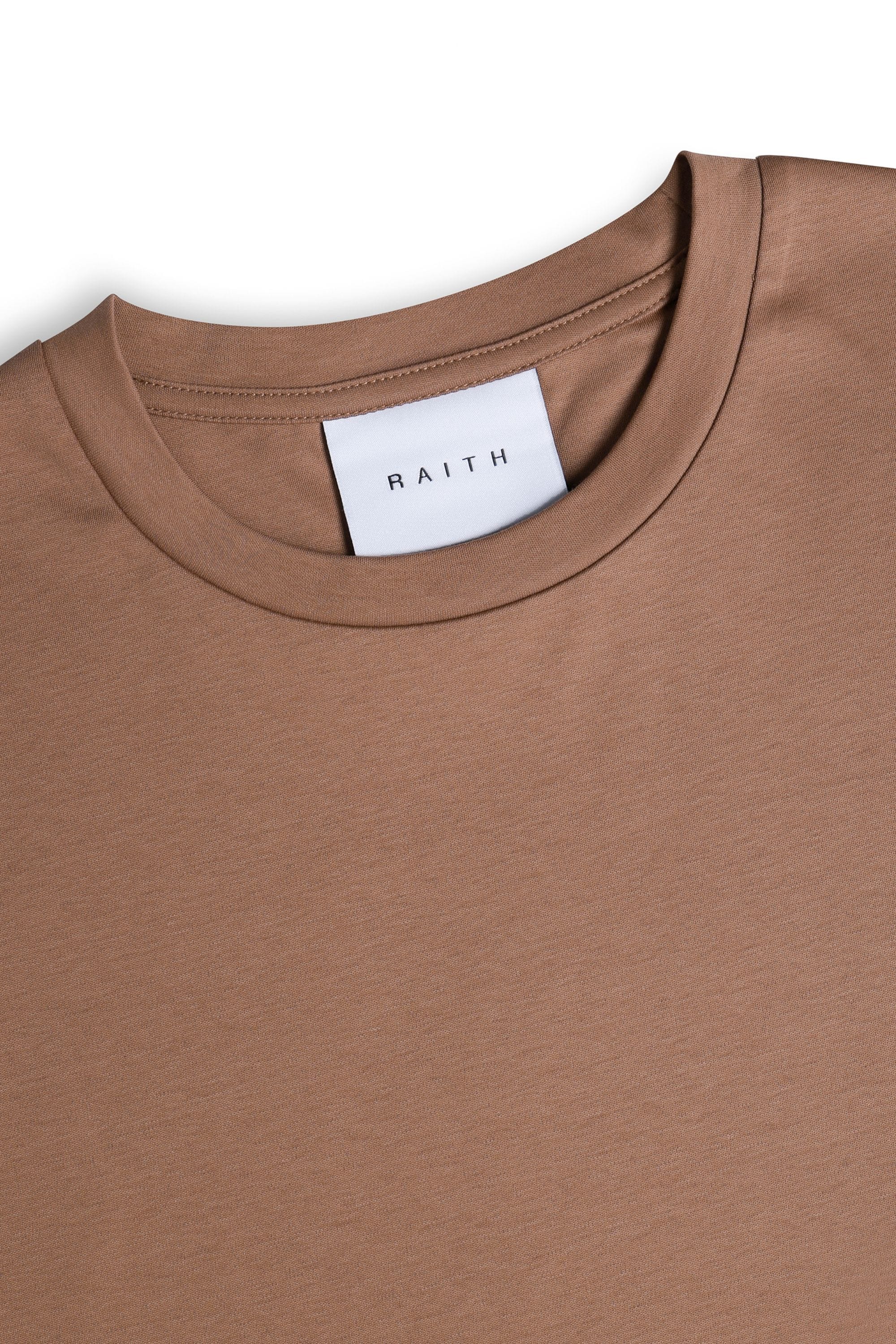 Luxe Mercerised T-Shirt - Rust Orange