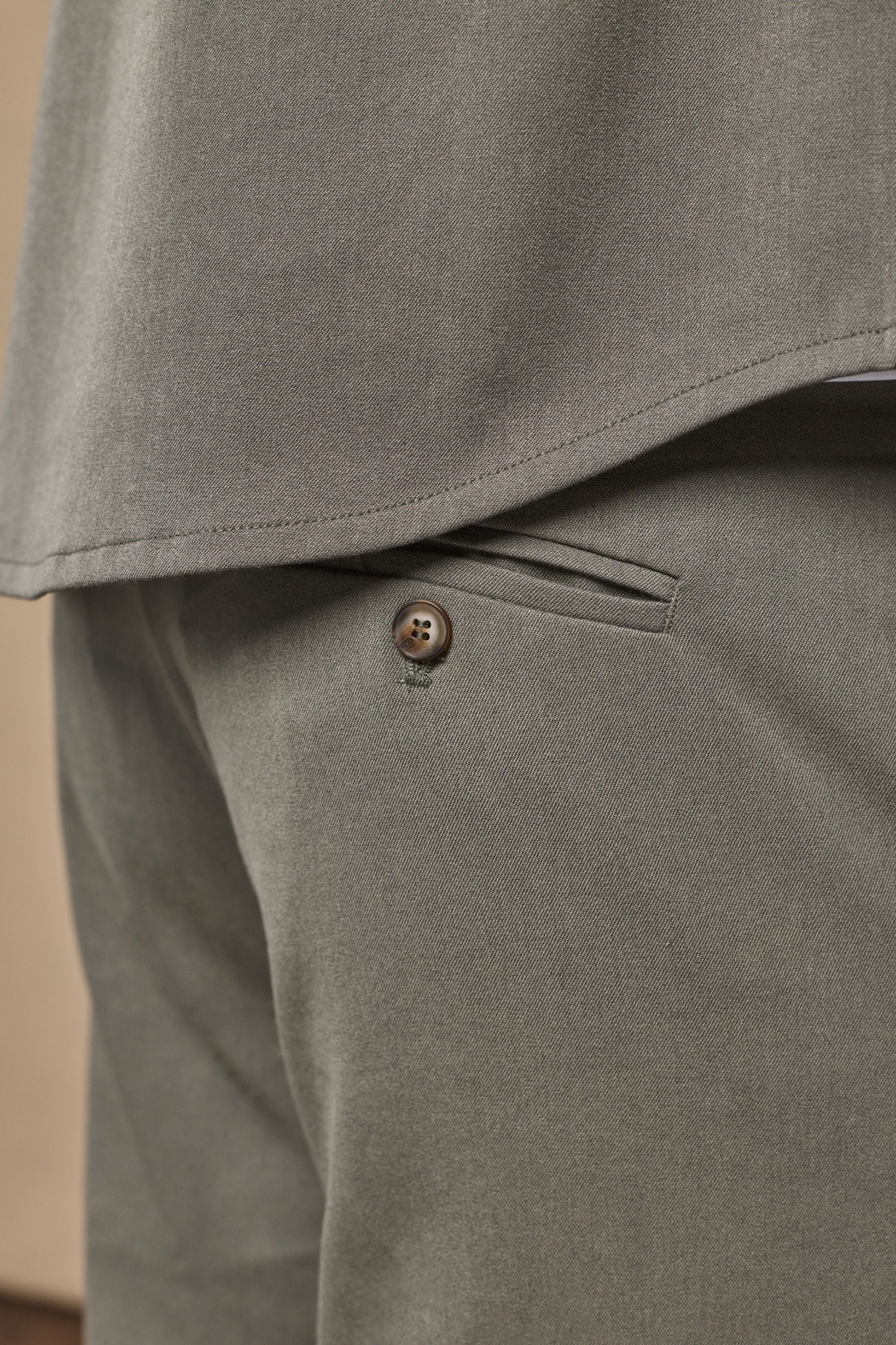 Hugo Everyday Tapered Trouser - Dark Olive