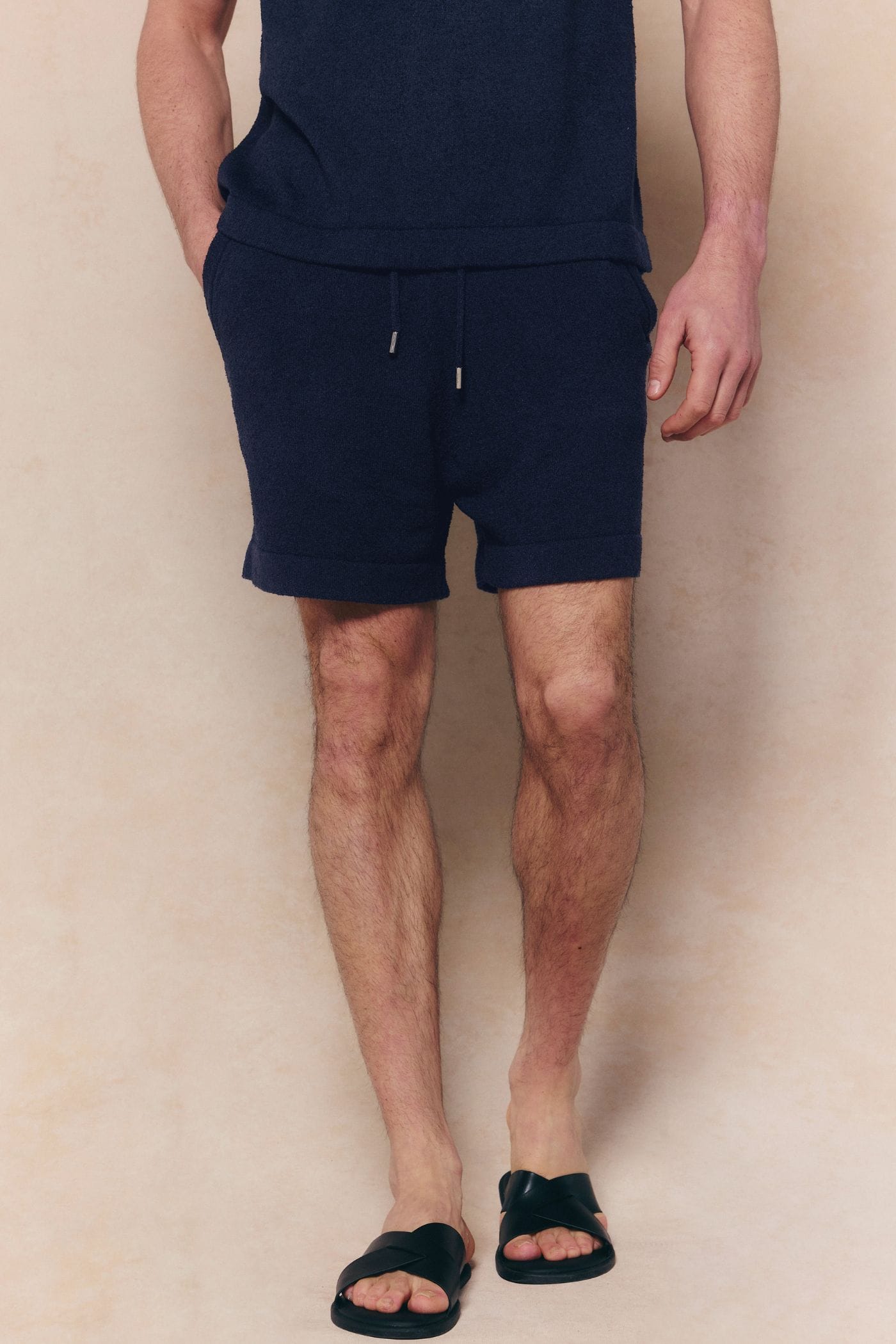 Miguel Boucle Short - Navy