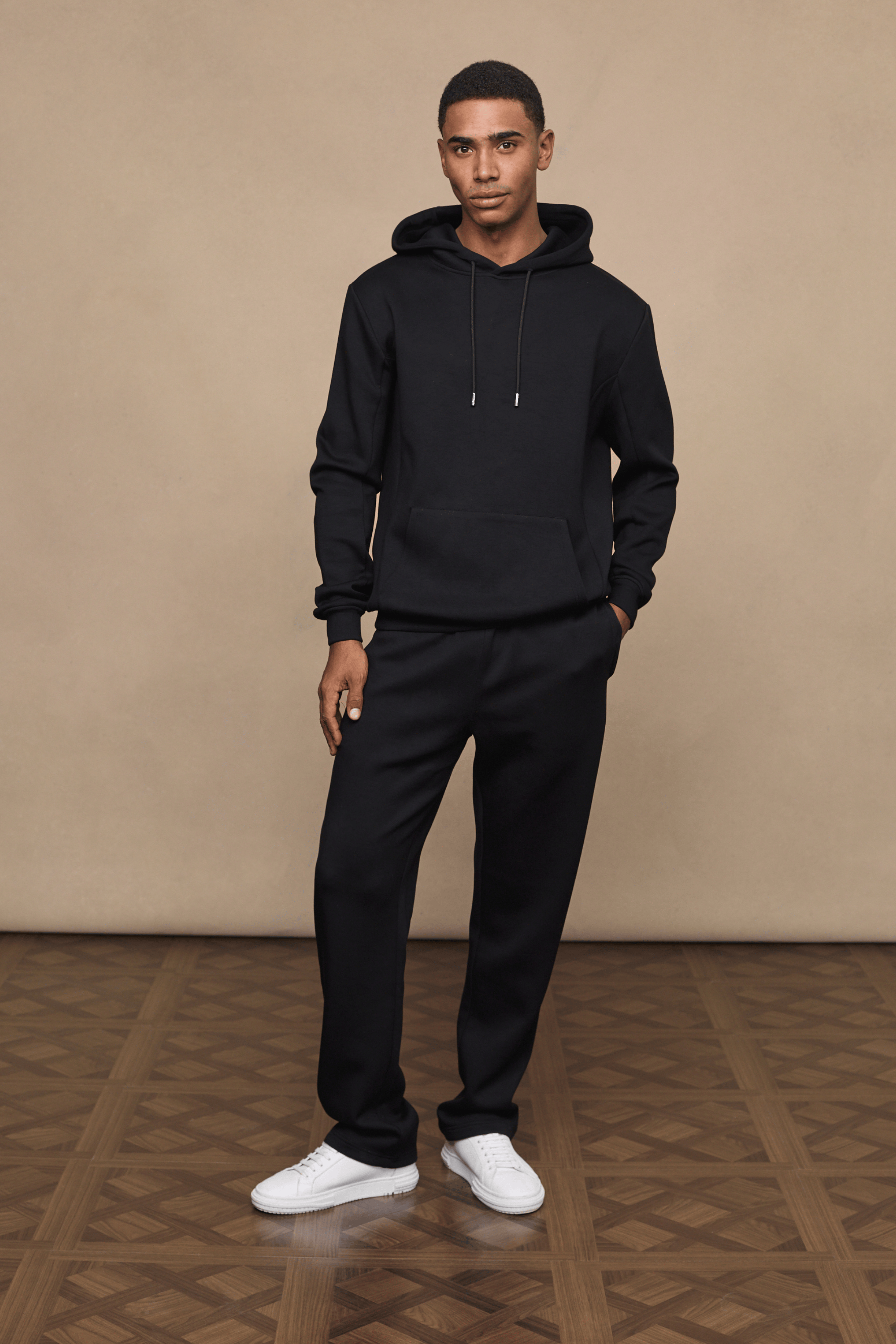 Luxe Hoodie - Schwarz