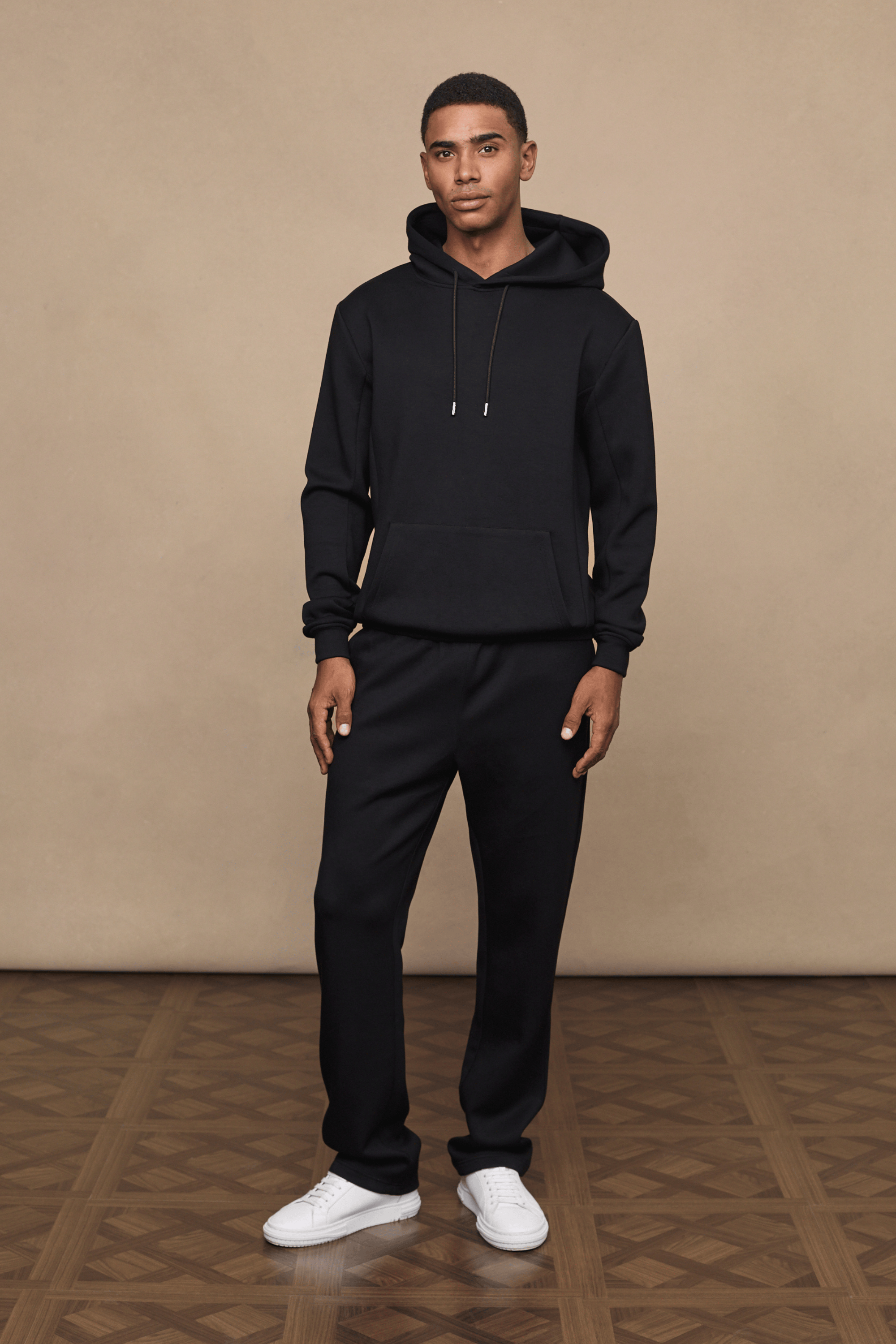 Luxe Hoodie - Schwarz