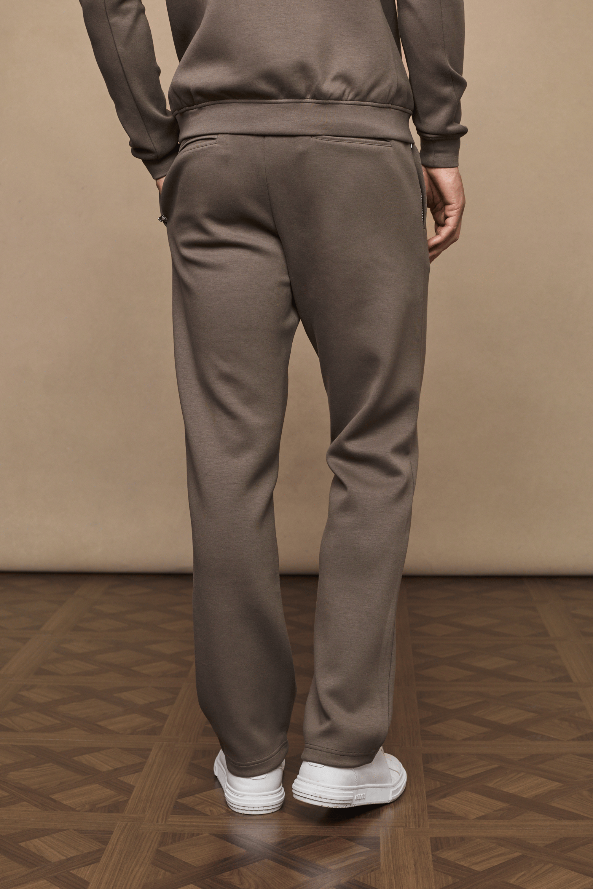 Luxe Straight Leg Jogger - Burnt Olive