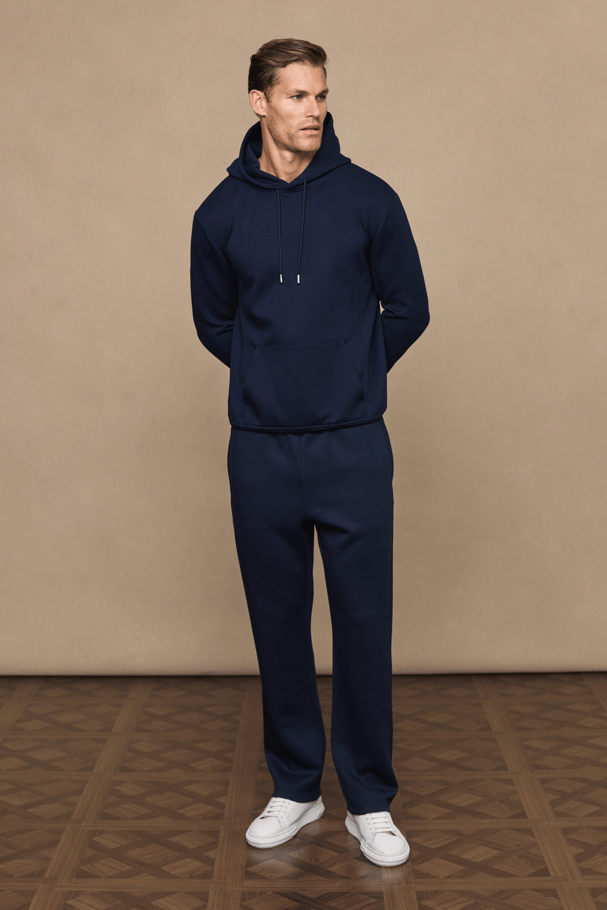 Luxe Hoodie - Marineblau