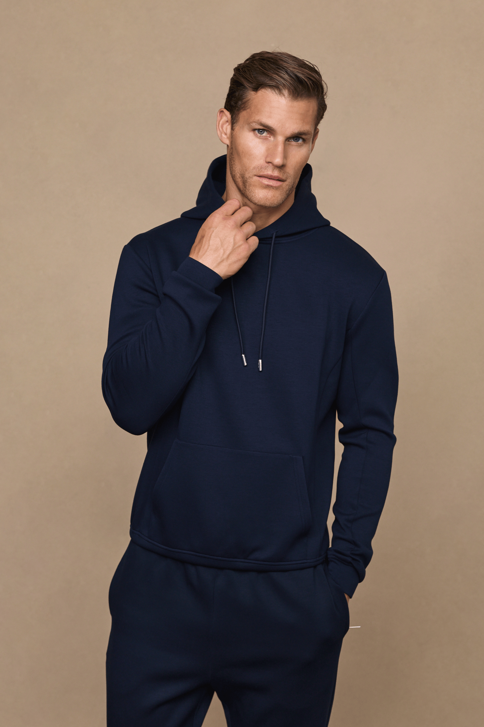 Luxe Hoodie - Navy