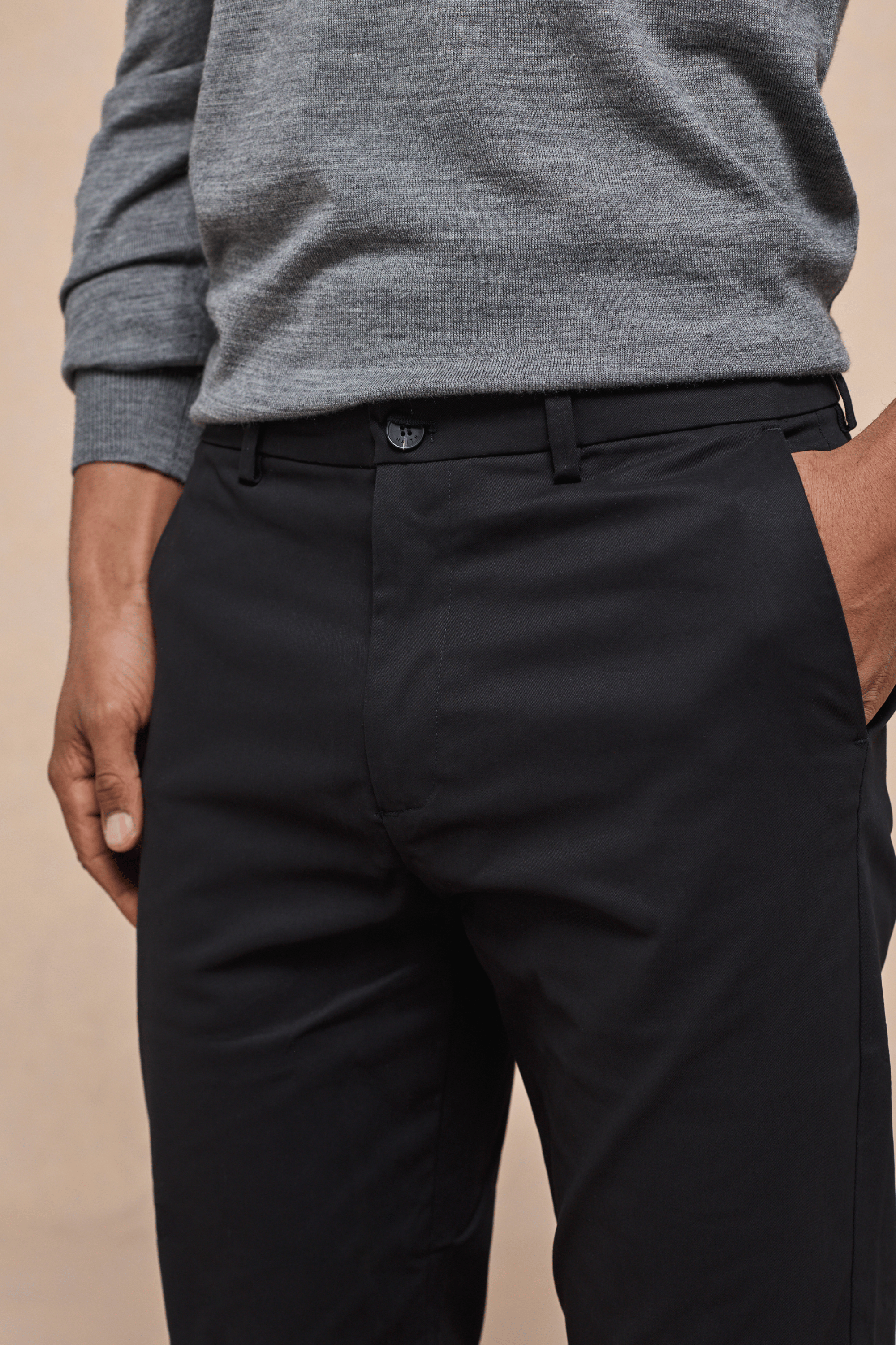 Elliot Easy Chino - Black