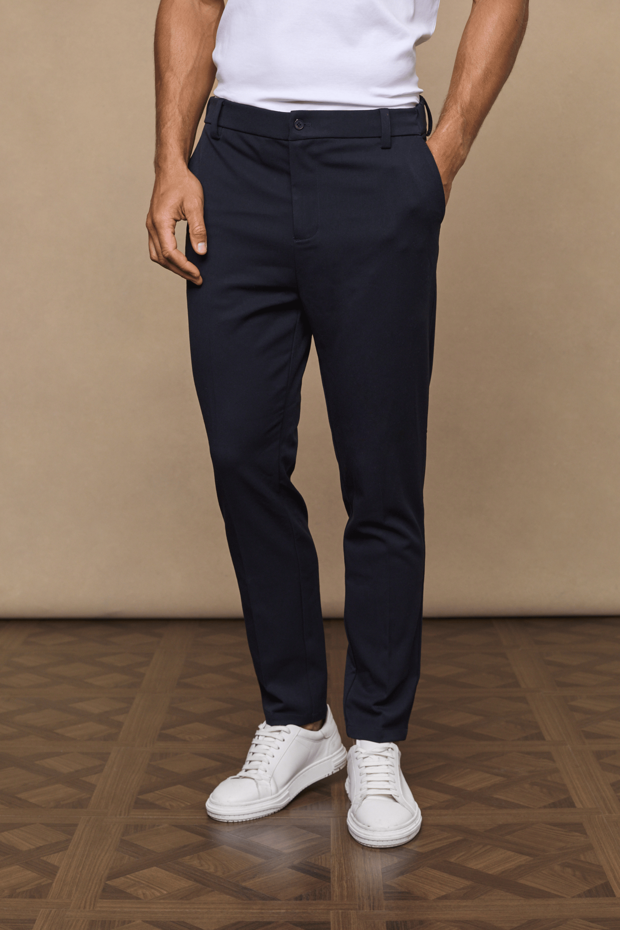 Hugo Everyday Tapered Trouser - Dark Navy