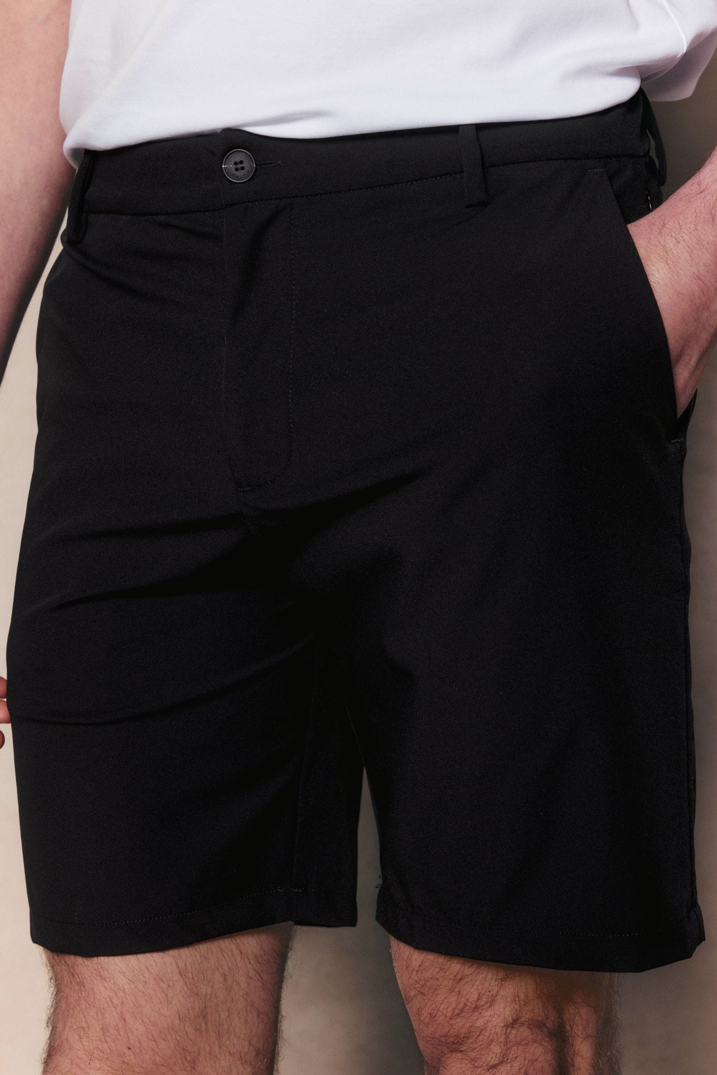 Luiz Hybrid Short - Black