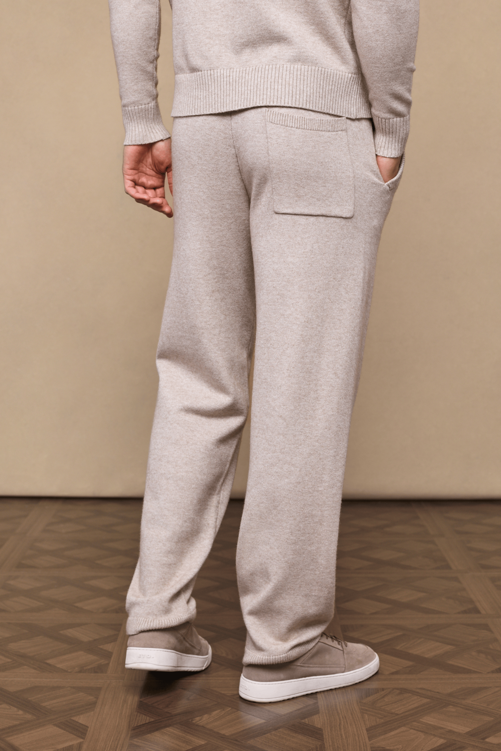 Rowan Knitted Trouser - Oatmeal