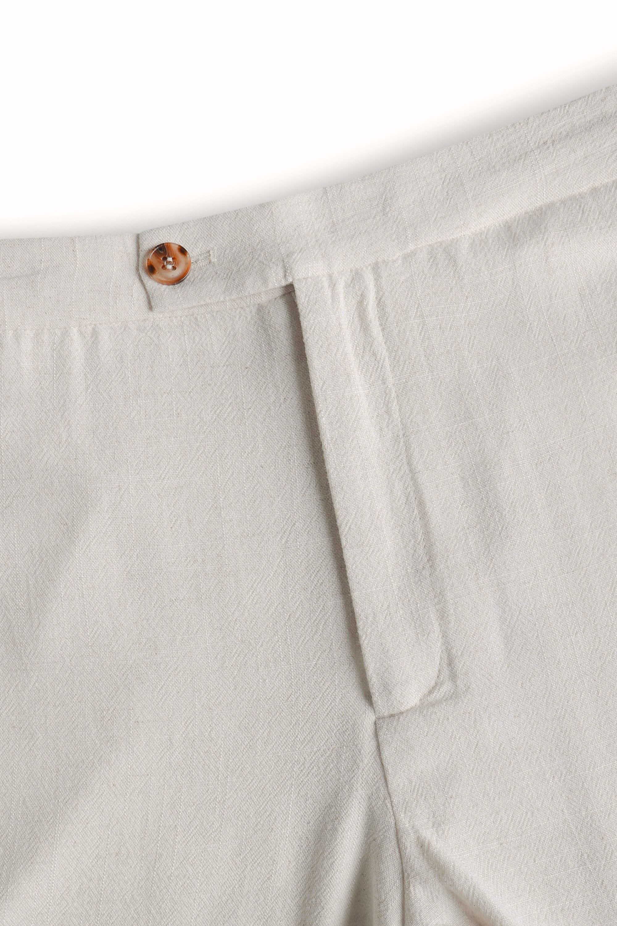 Cami Linen Straight Leg Trouser - Oatmeal