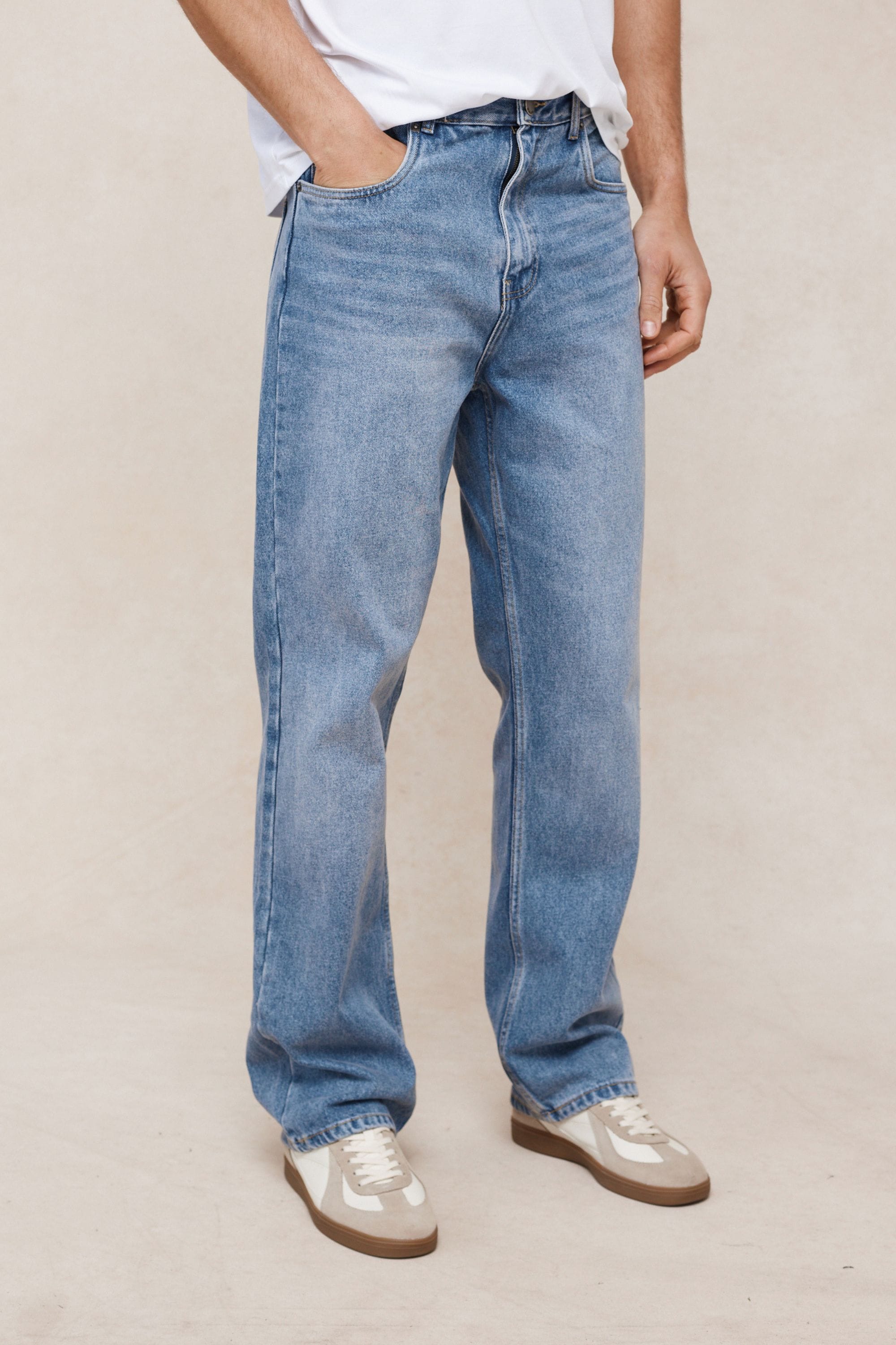 Mason Relaxed Fit Jeans - Midwash Indigo