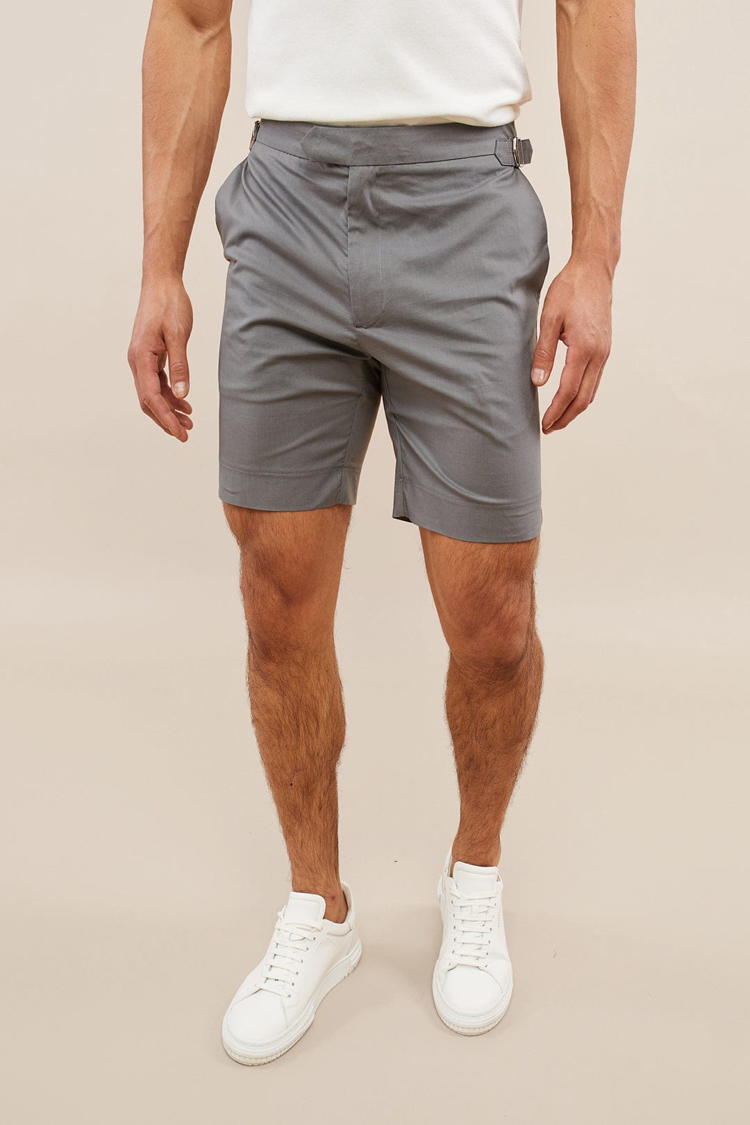 Lightweight Smart Buckle Short - Grey