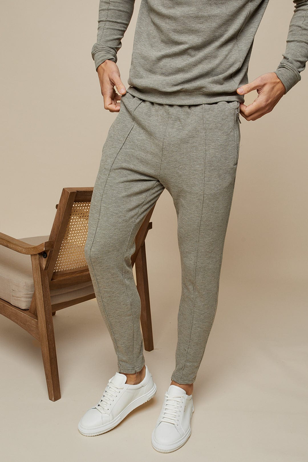 Soho Pant - Charcoal Marl