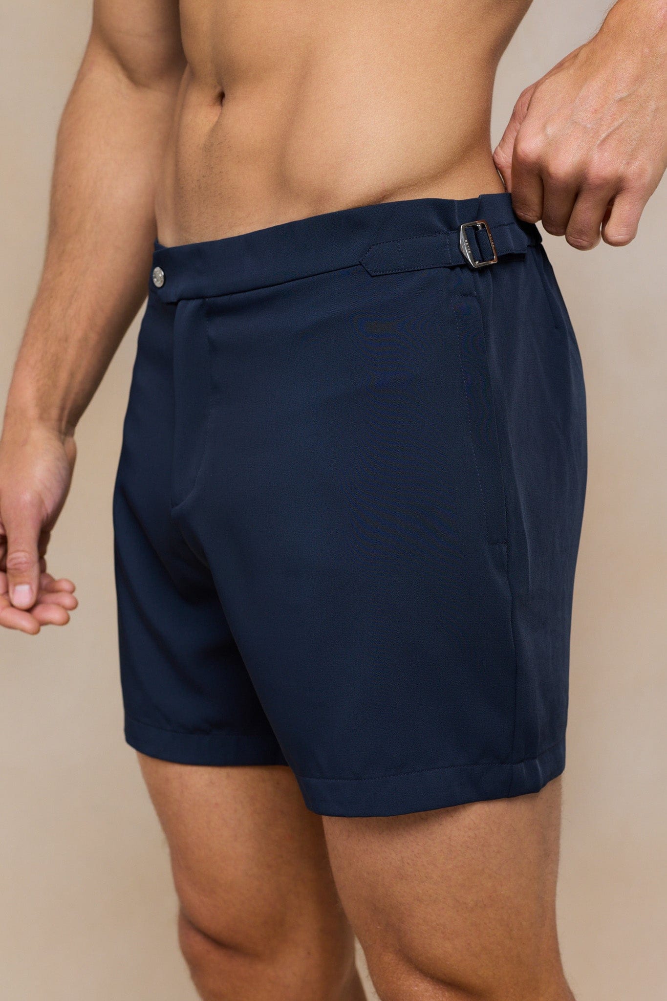 Barco Buckle Swim Short - Navy