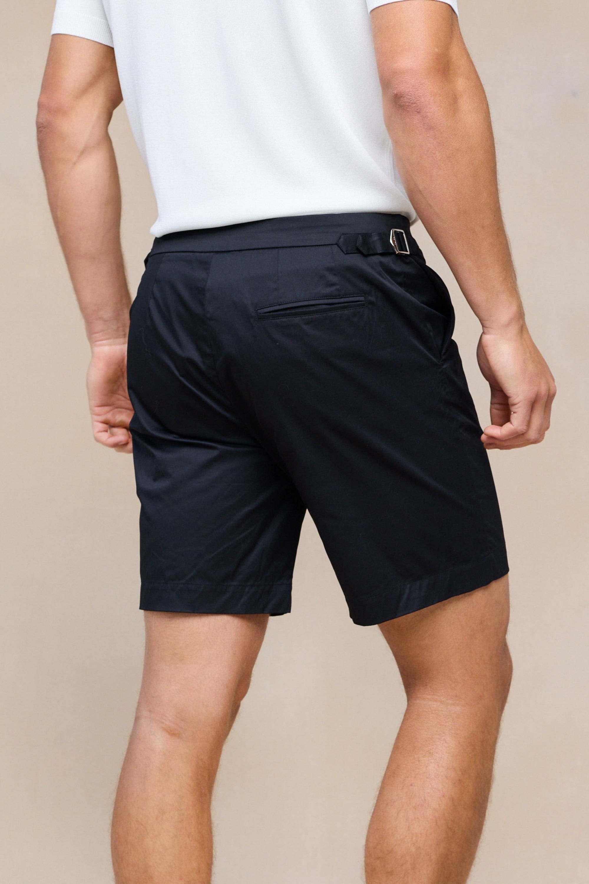 Pecori Buckle Shorts - Schwarz