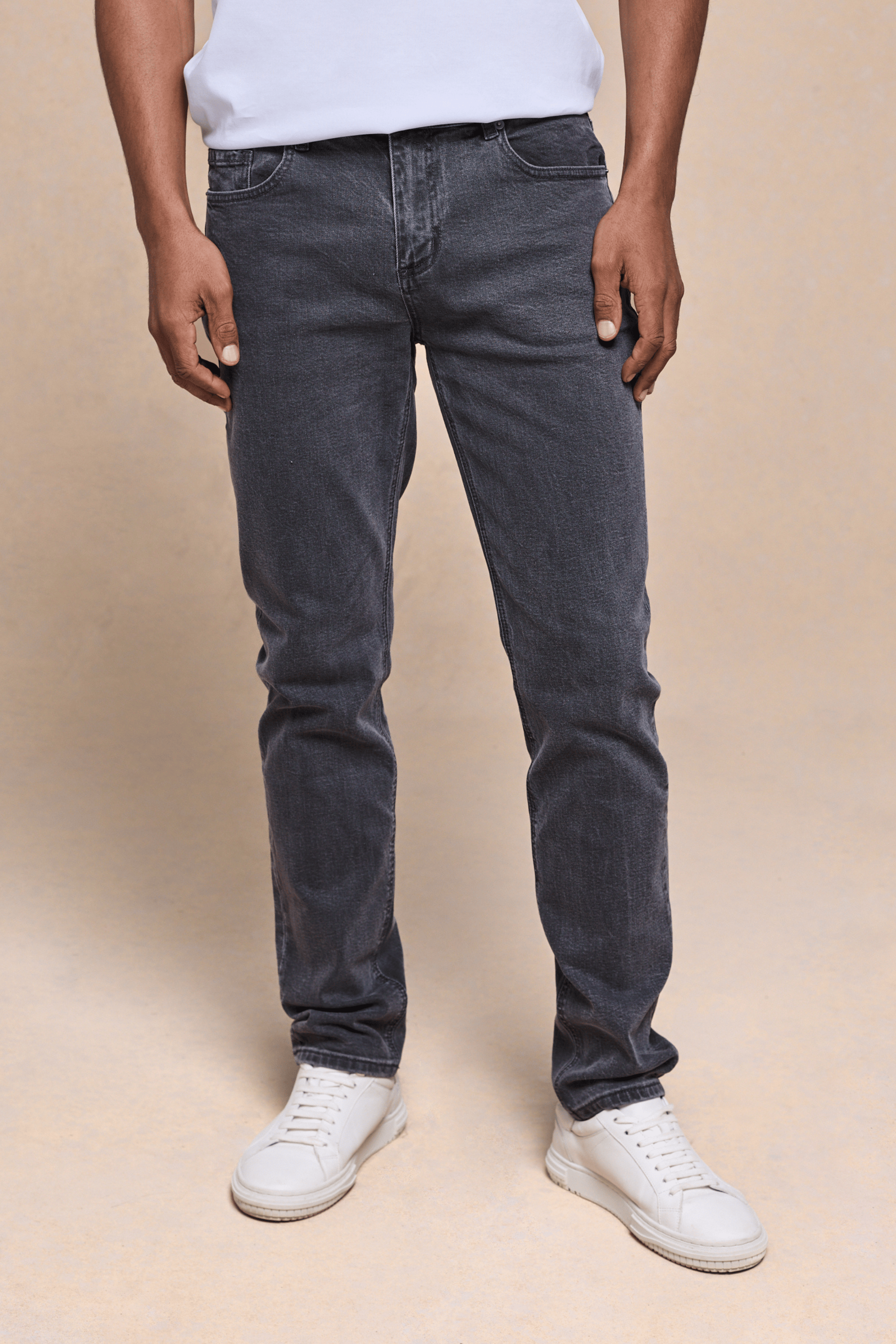 Marco Washed Jean - Washed Grey