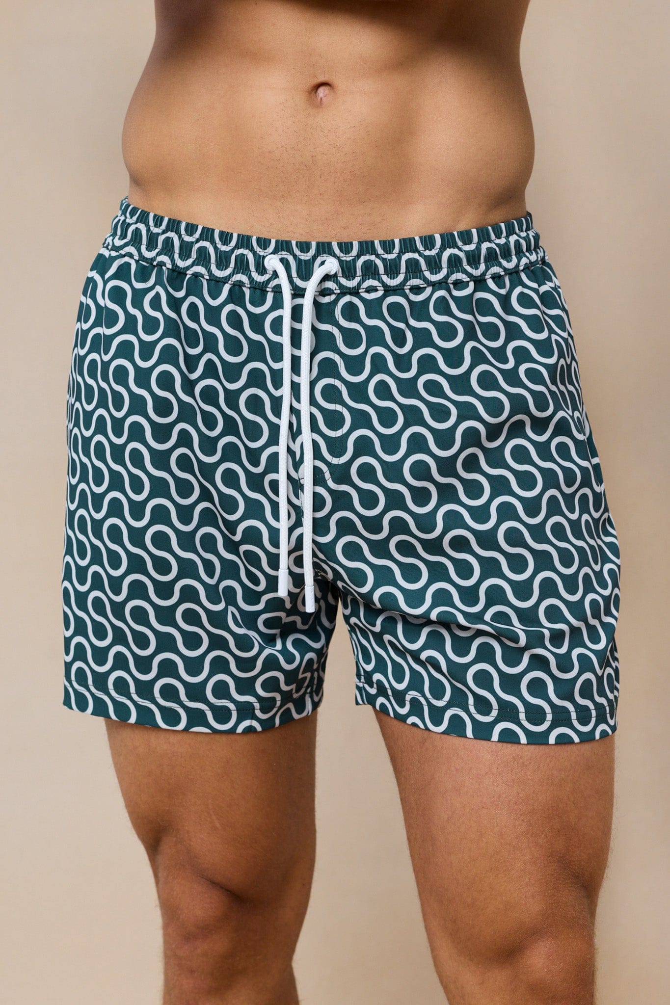 Brezza Wave Badeshorts - Grün