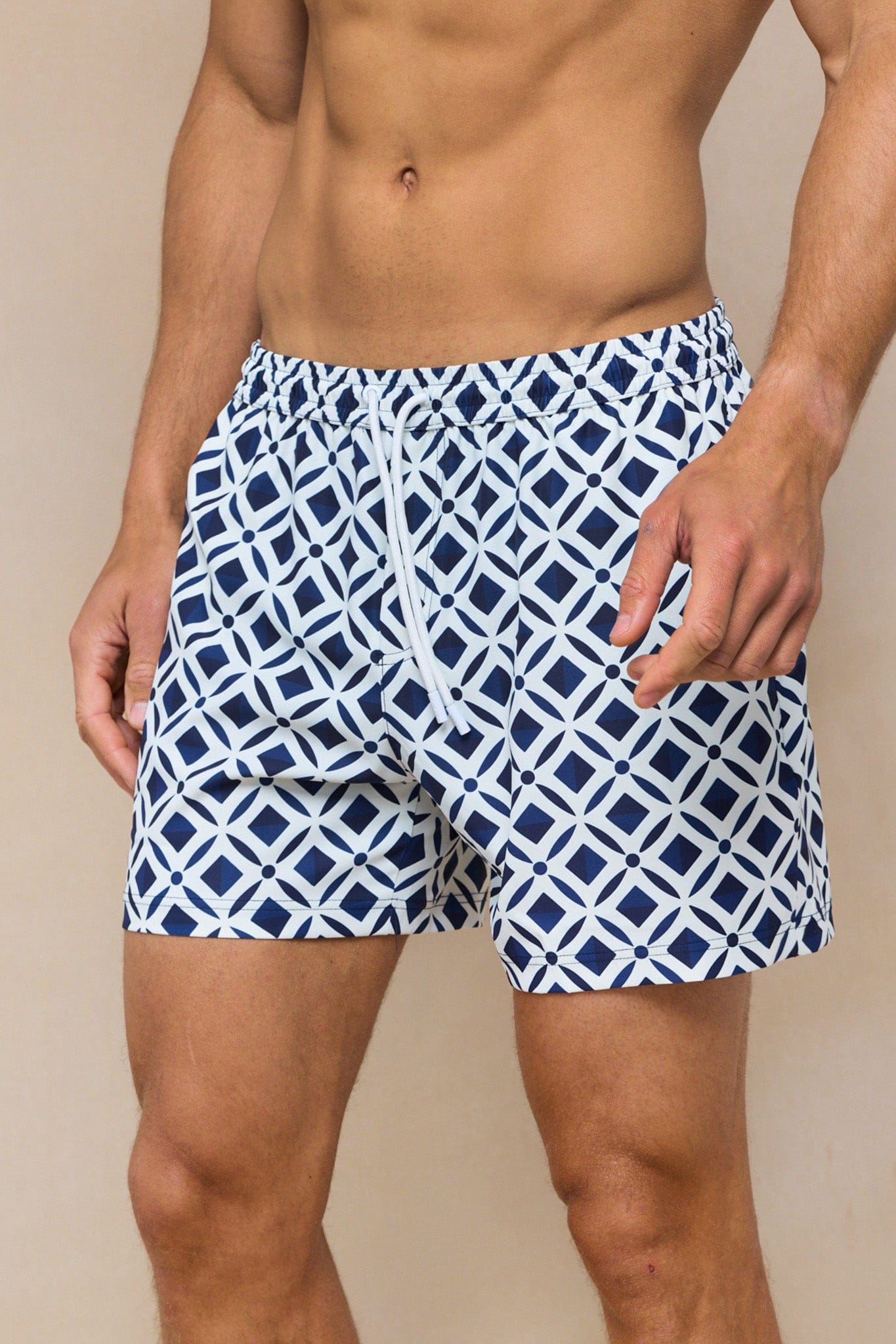 Della Vite Badeshorts - Marineblau
