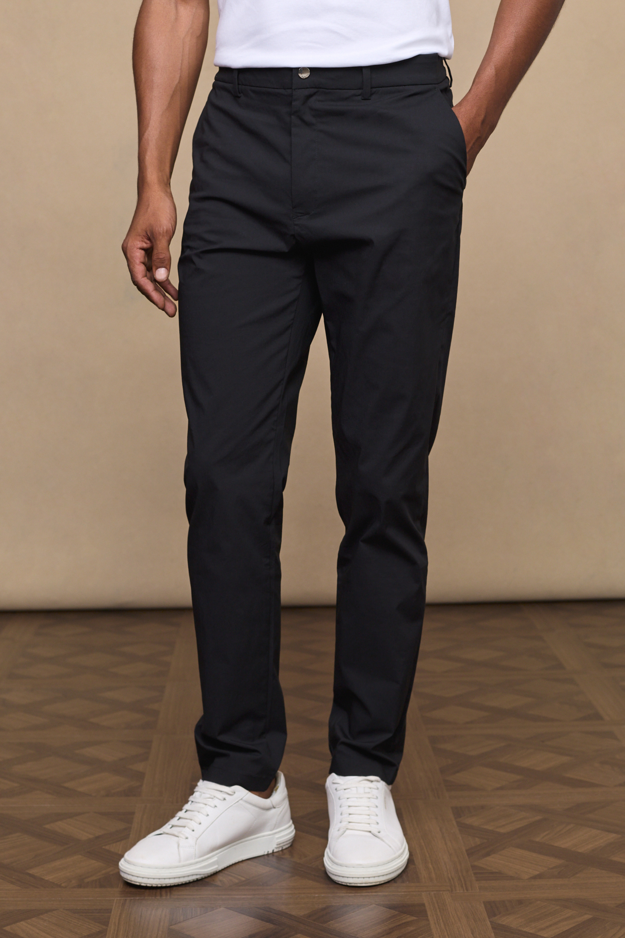 Enzo Hybrid Trouser - Black