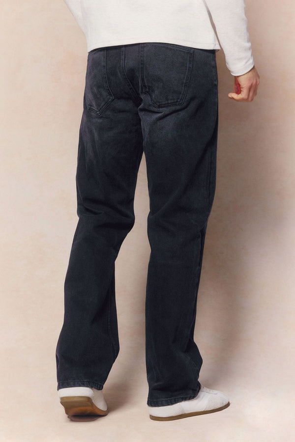 Mason Relaxed Fit Jeans - Black Wash
