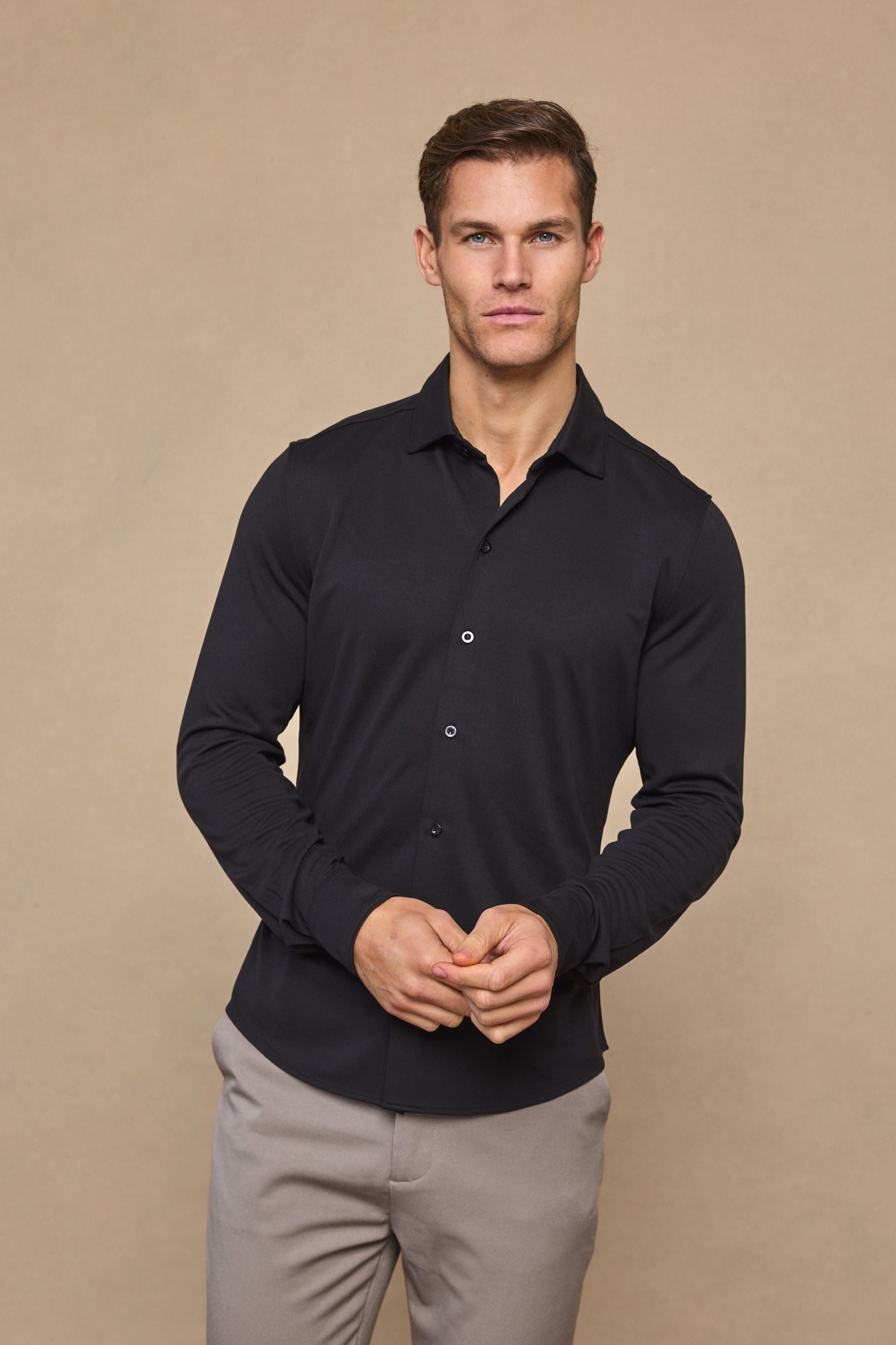 Pique Shirt - Black