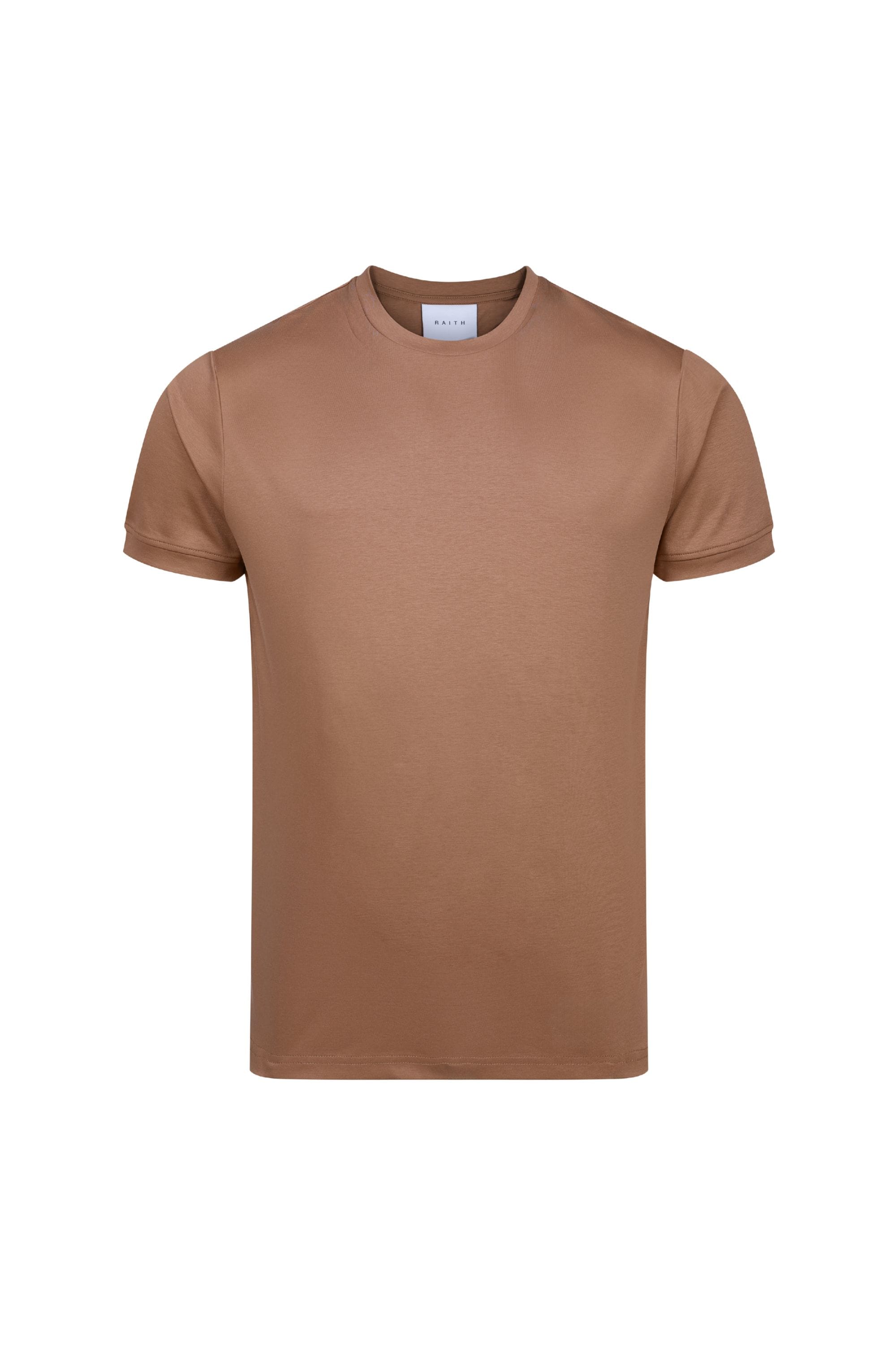 Luxe Mercerised T-Shirt - Rust Orange