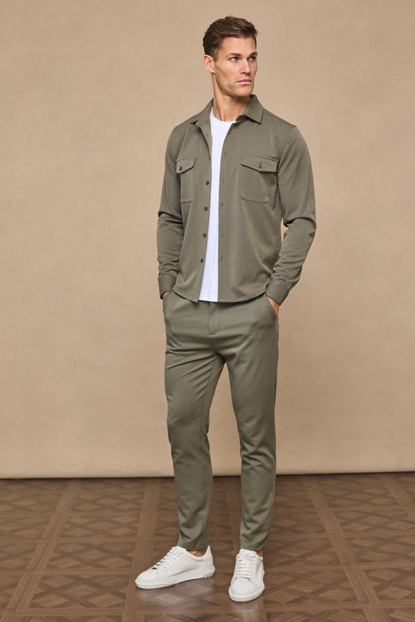 Leo Overshirt - Dark Olive
