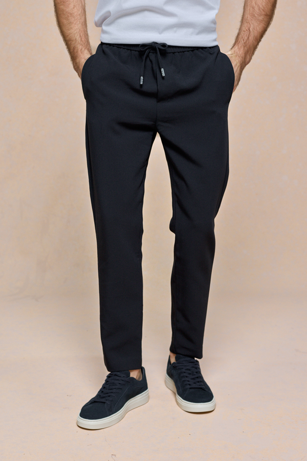 Mateo Tapered Trouser - Black