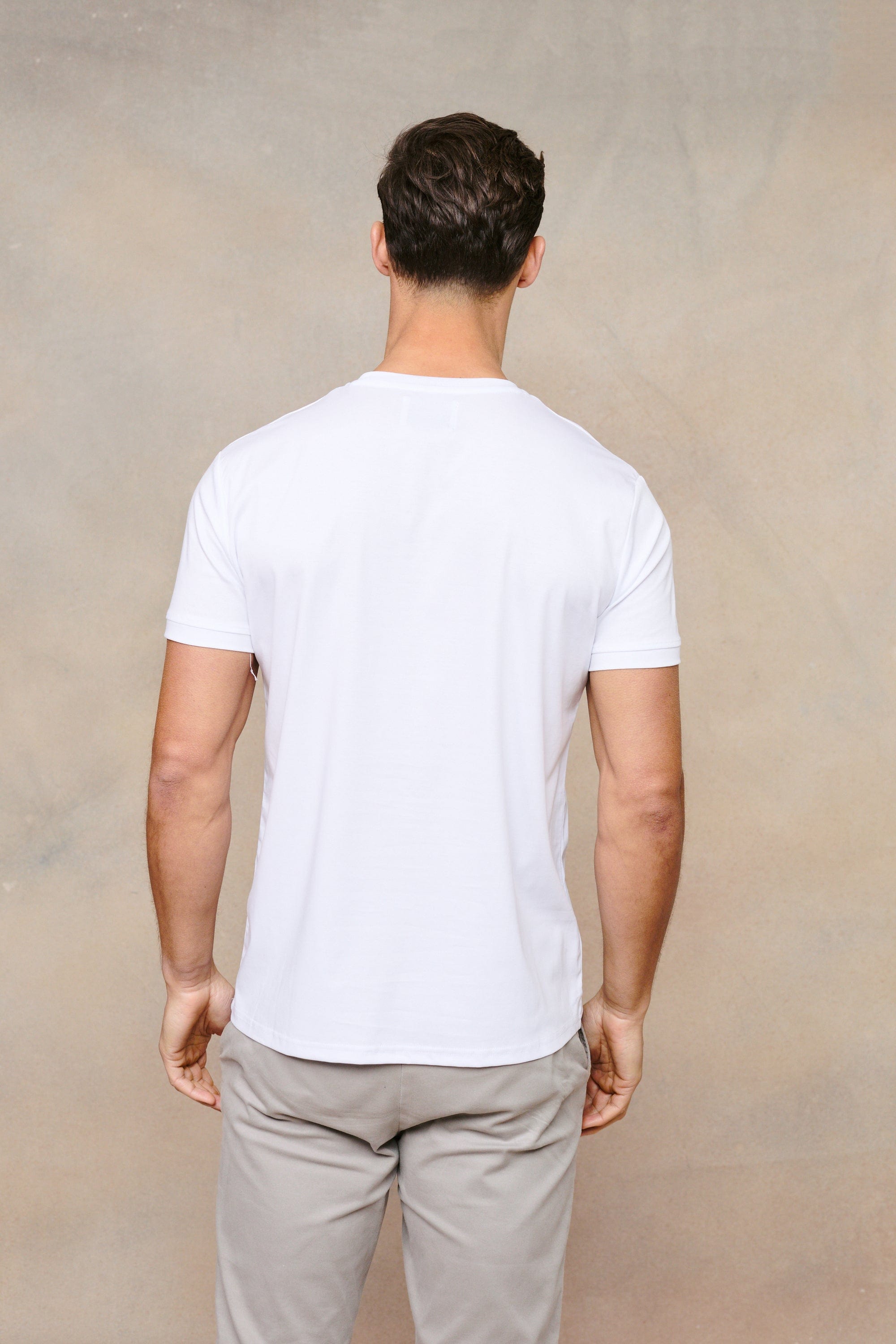 Luxe Mercerised T-Shirt - White