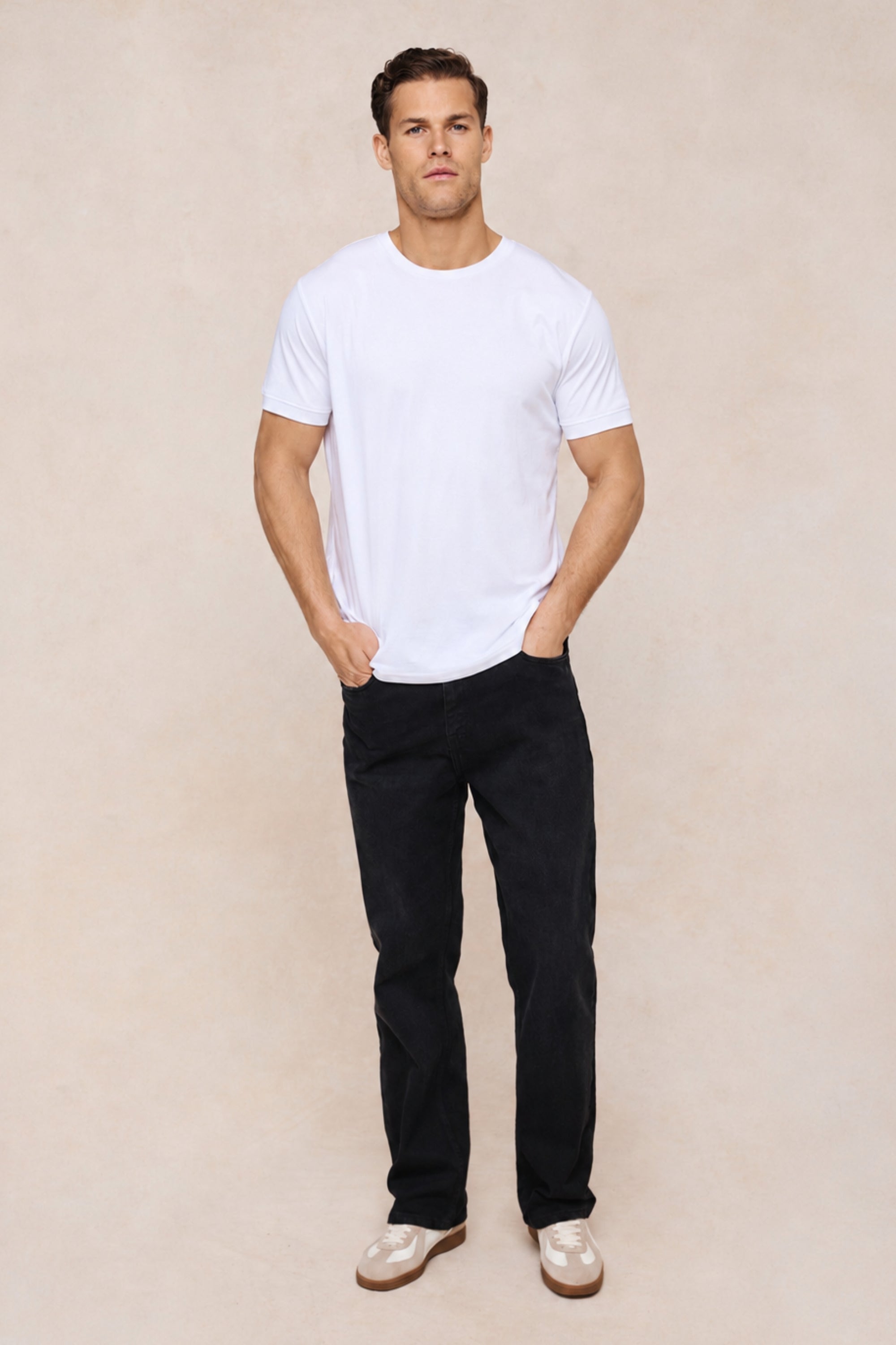 Luxe Mercerised T-Shirt - White