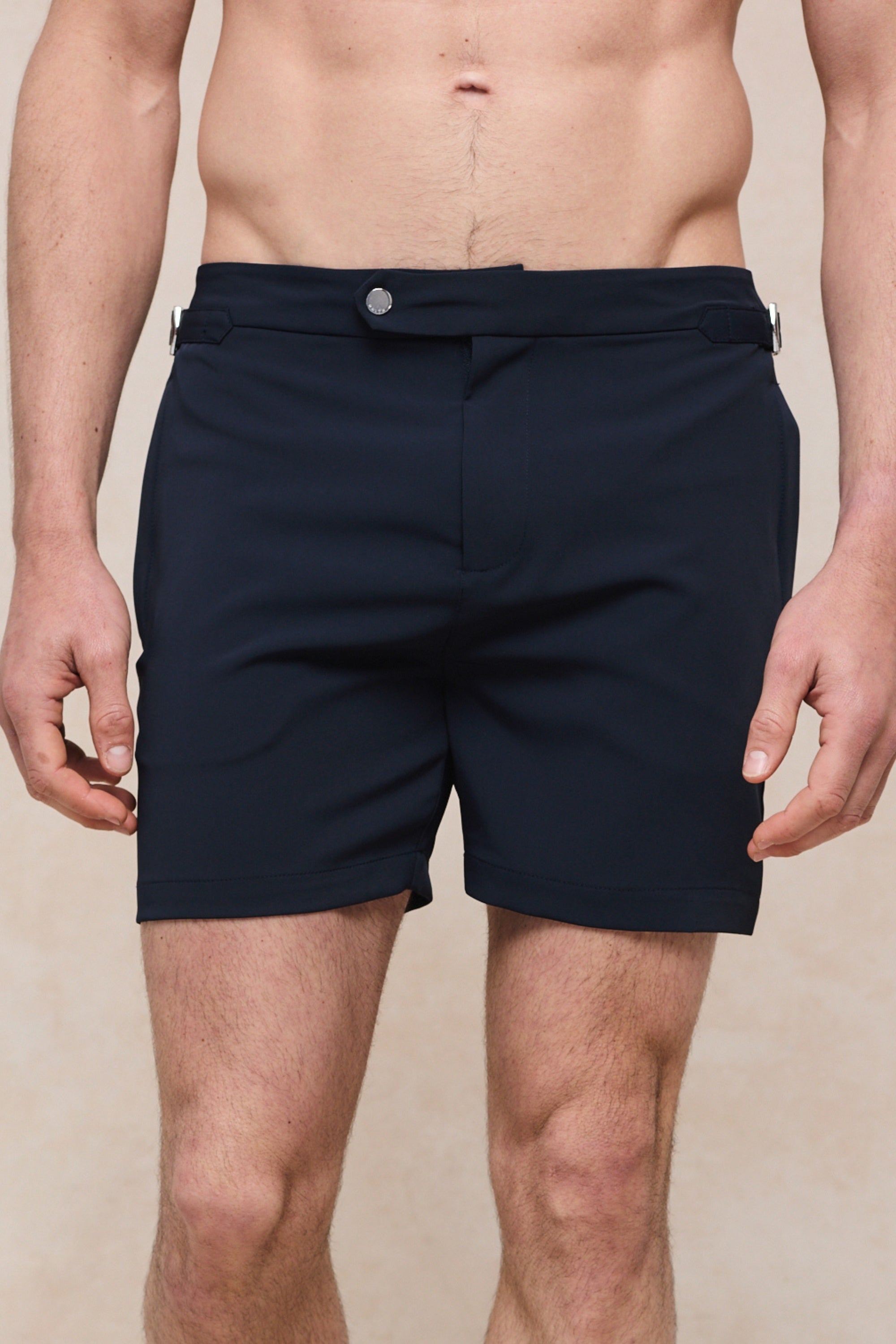 Barco Buckle Swim Short - Navy