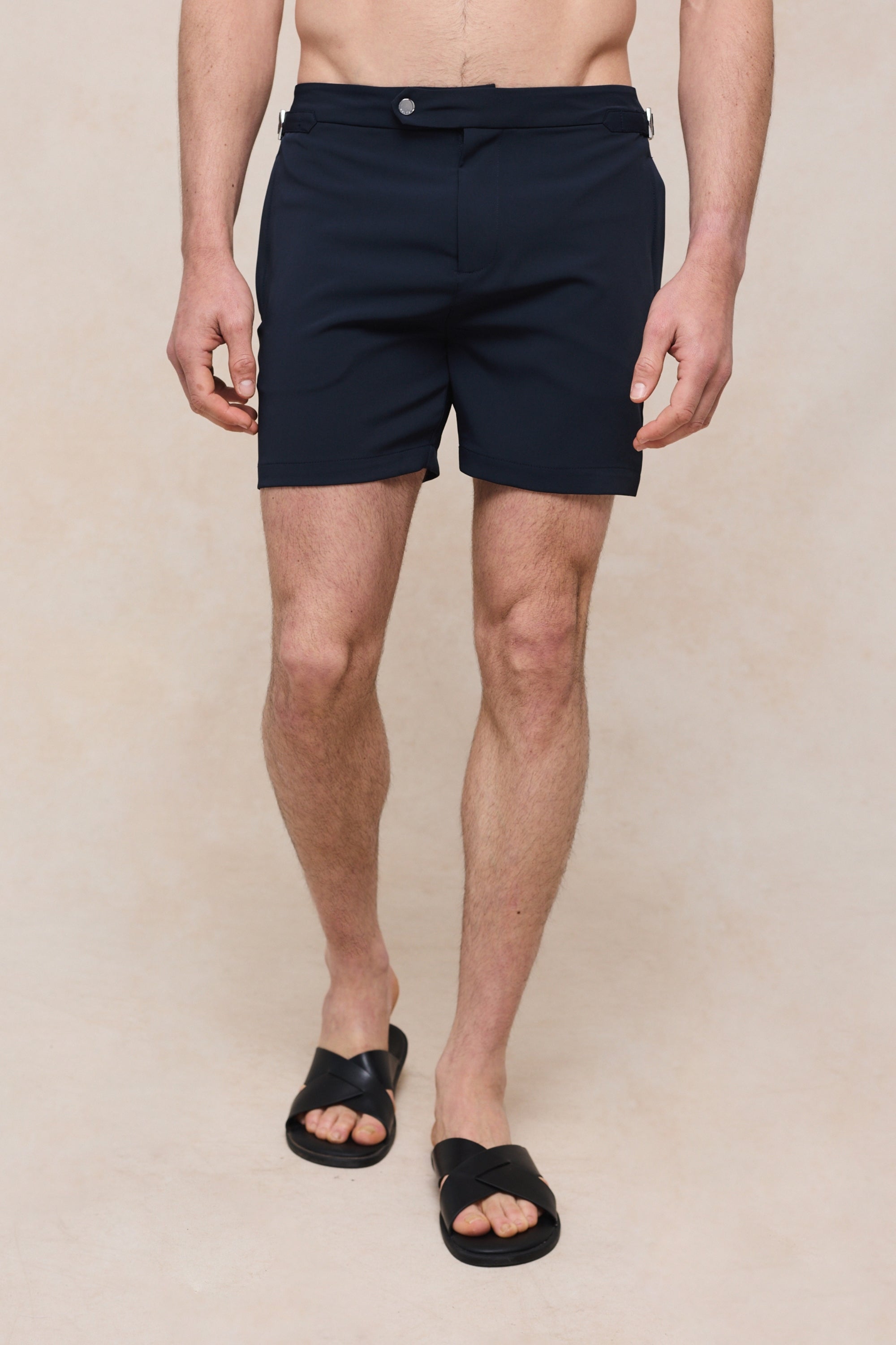 Barco Buckle Swim Short - Navy