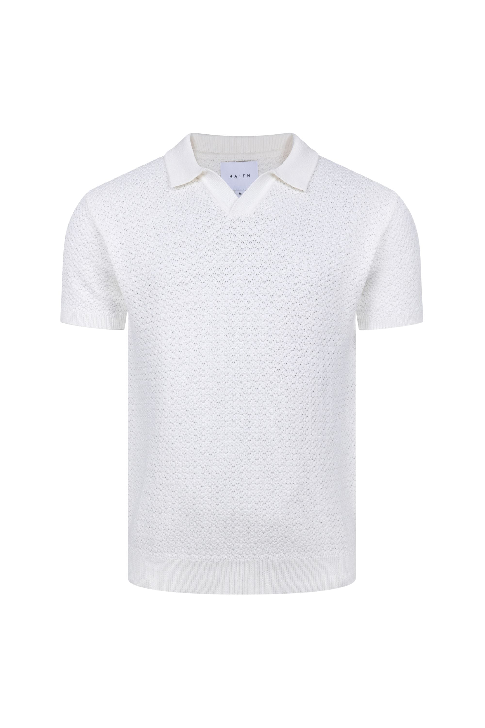 Rapha Cotton Knit Polo - Ecru