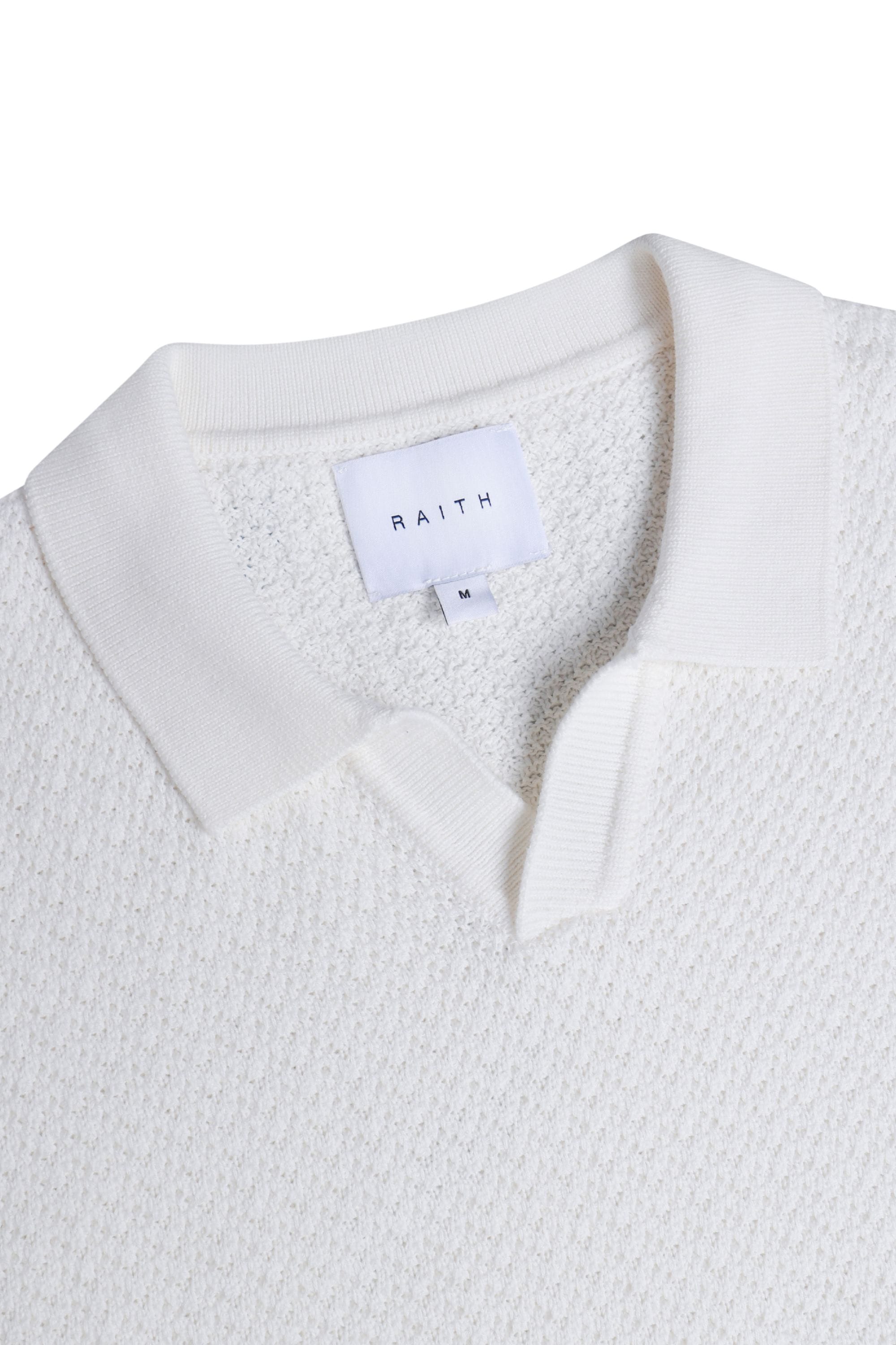Rapha Cotton Knit Polo - Ecru