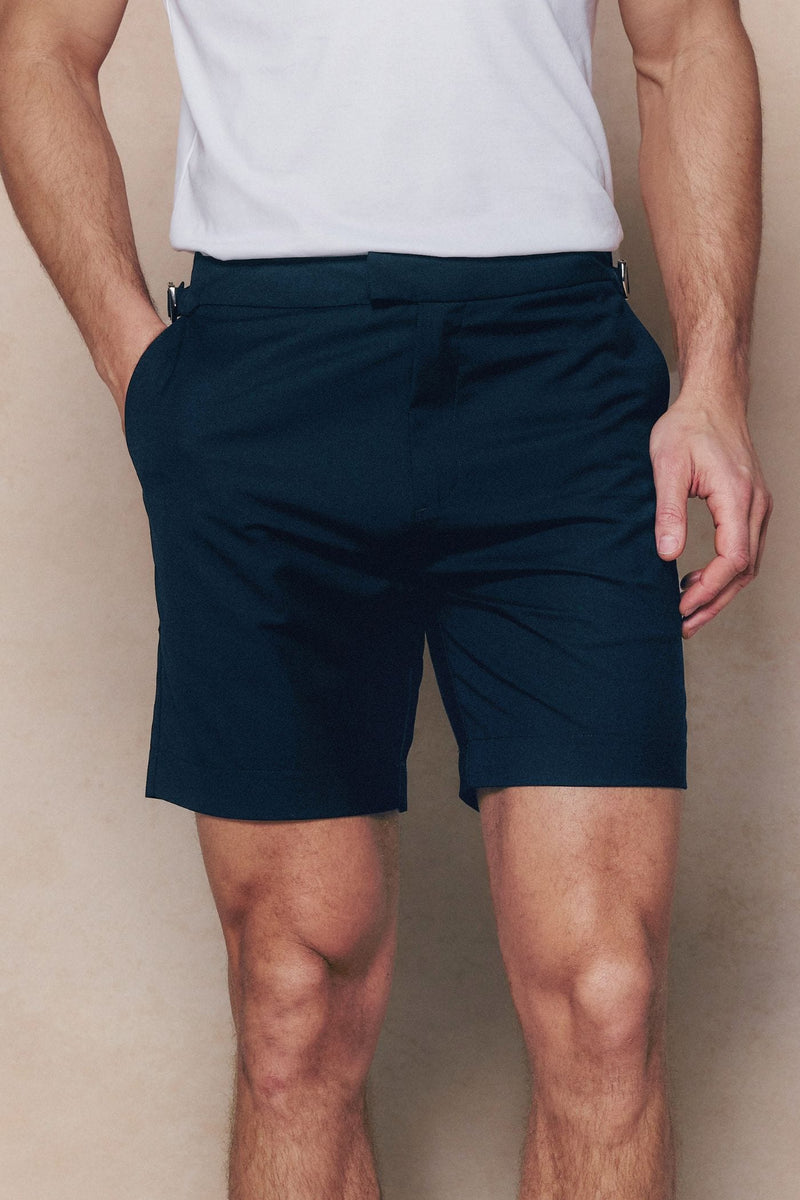 Jasper Tailored Short - Navy