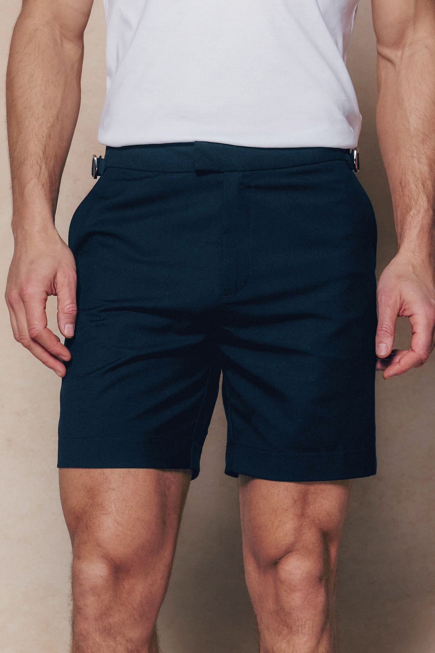 Jasper Tailored Short - Navy