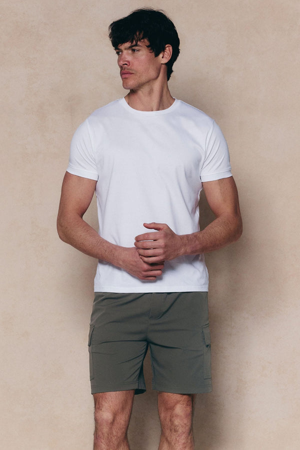 Milo Cargo Tech Shorts - Khaki