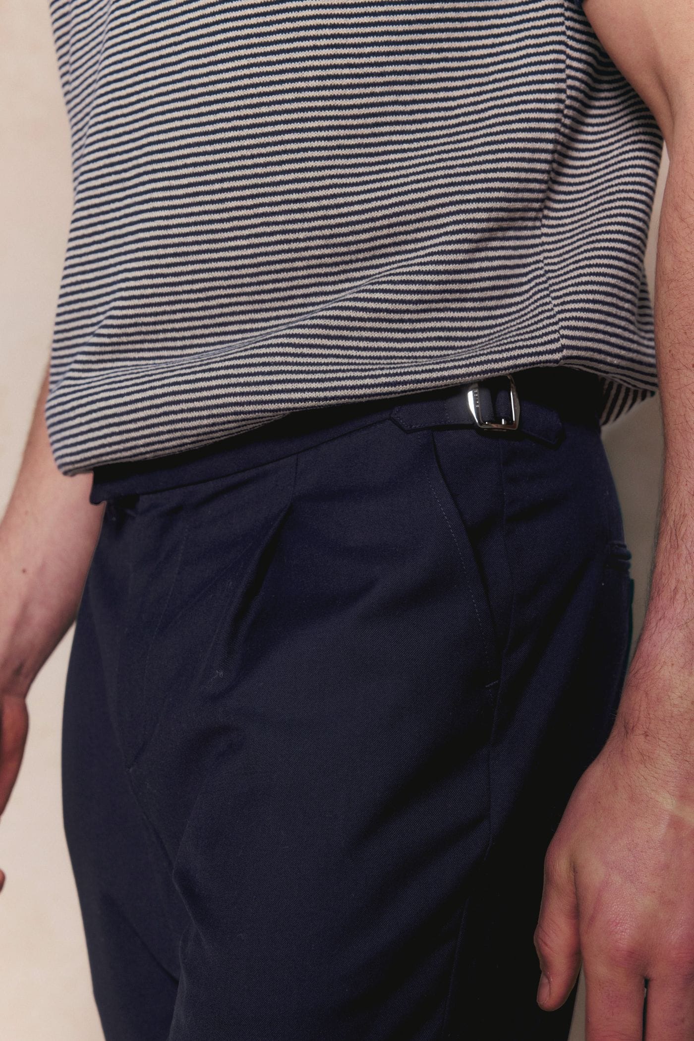 Jasper Tailored Trouser - Navy
