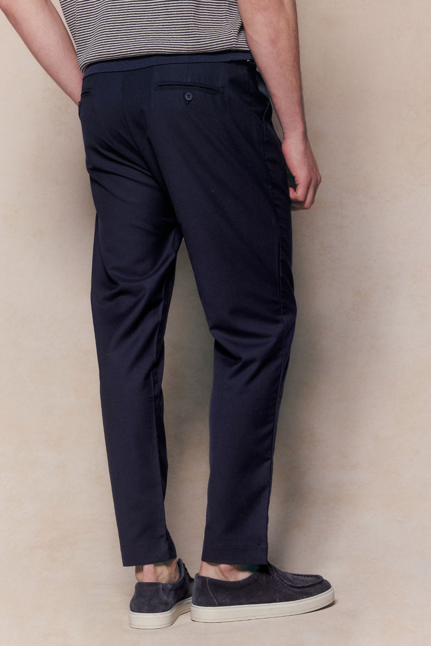 Jasper Tailored Trouser - Navy