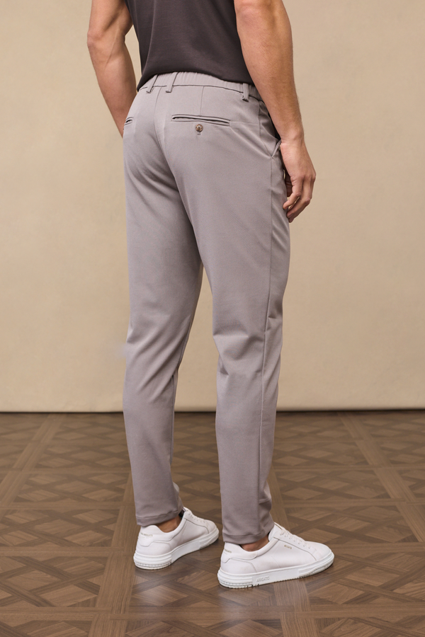 Hugo Everyday Tapered Trouser - Warm Grey