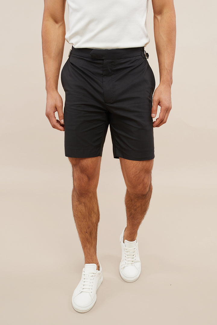 Lightweight Smart Buckle Short - Black