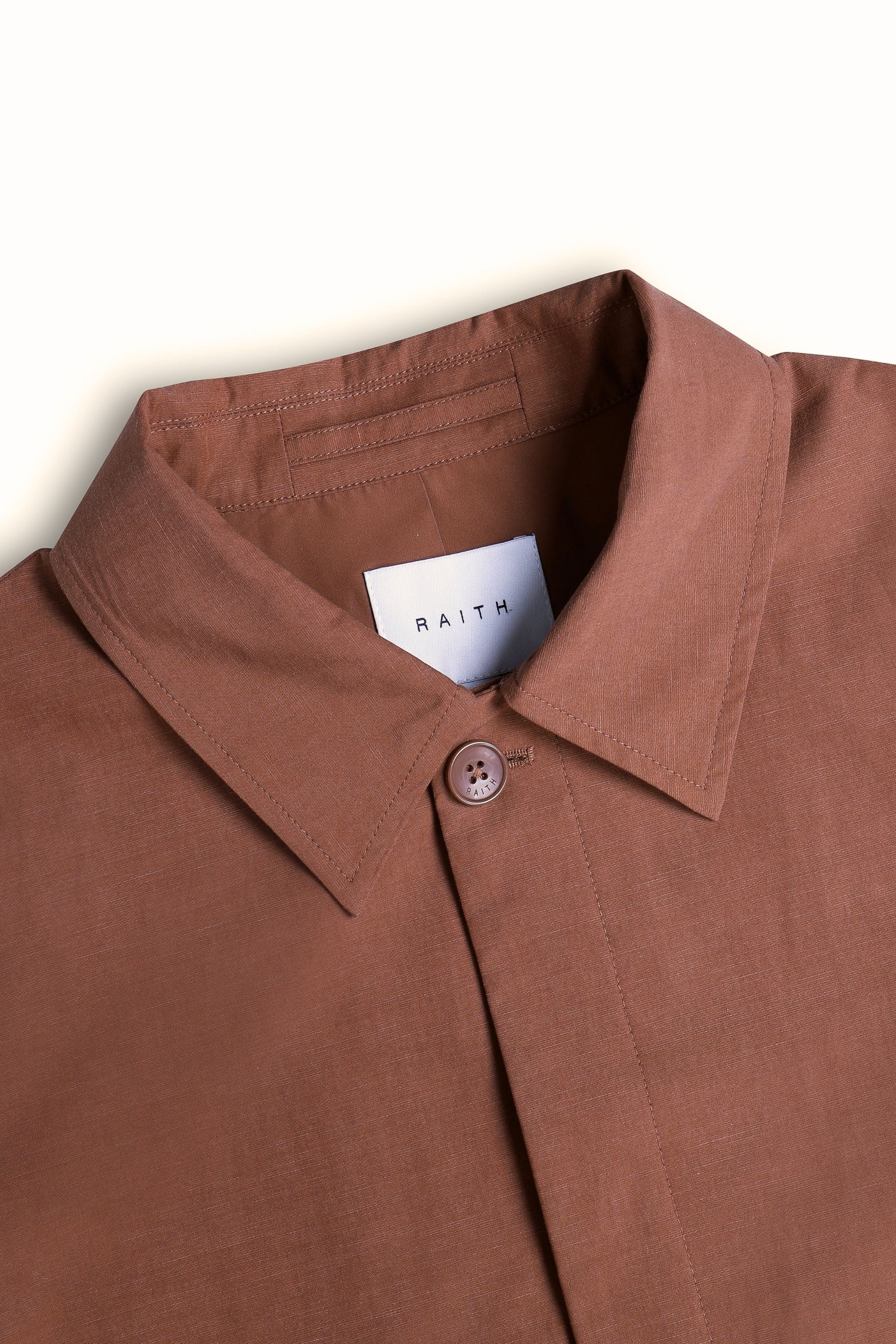 Diego Patch Pocket Tailored Jacket - Rust