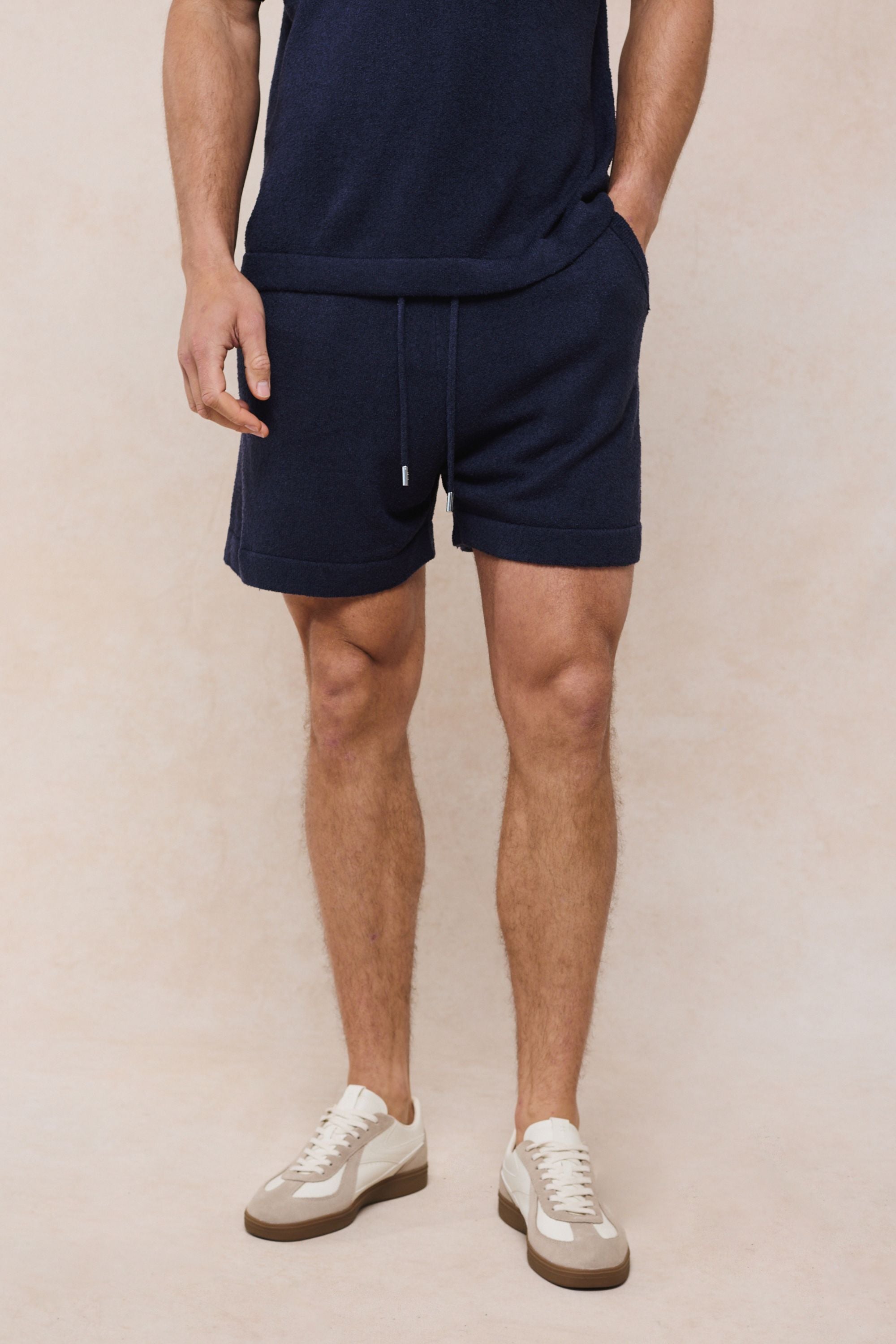 Miguel Boucle Short - Navy