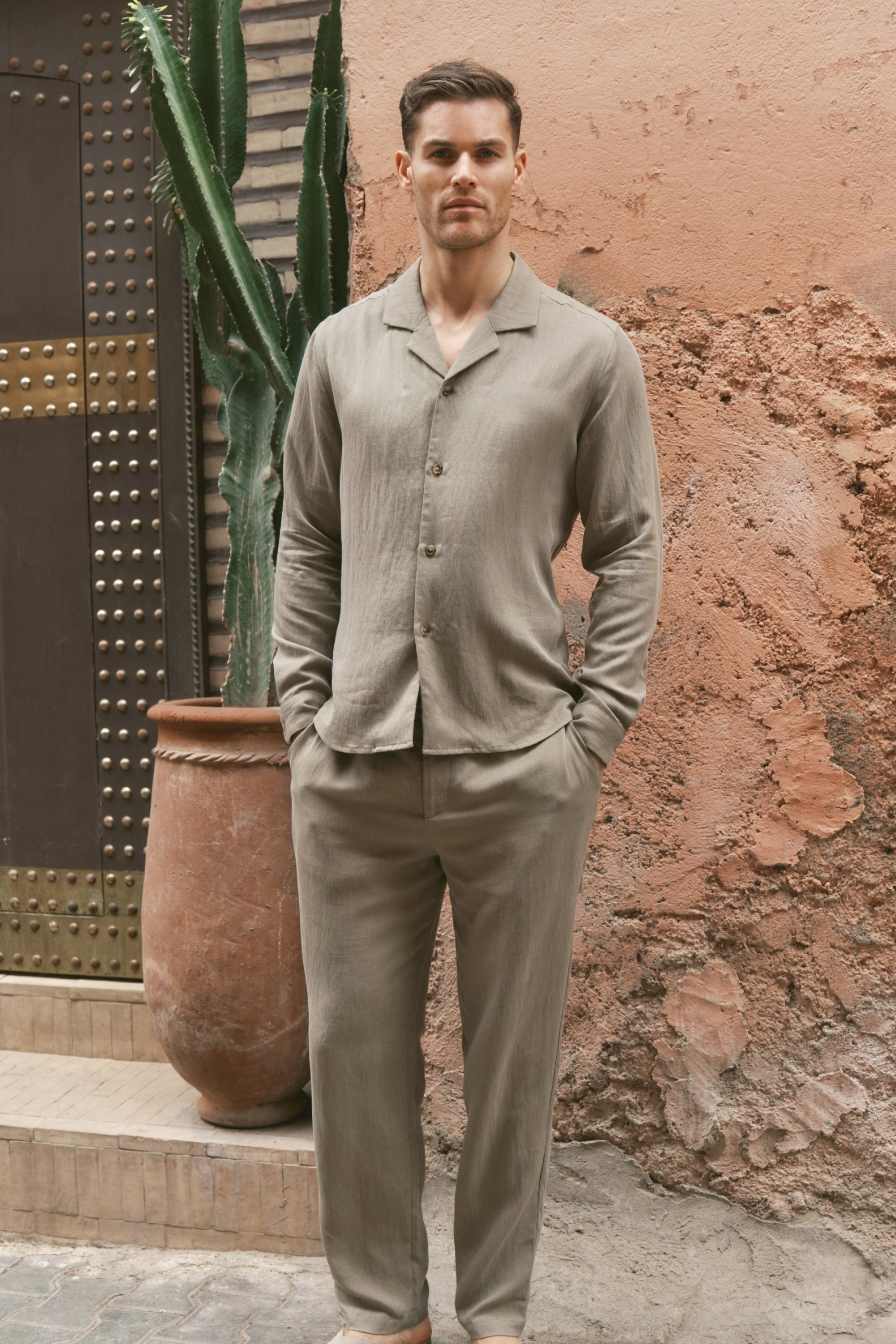 Sergio Shirt - Khaki
