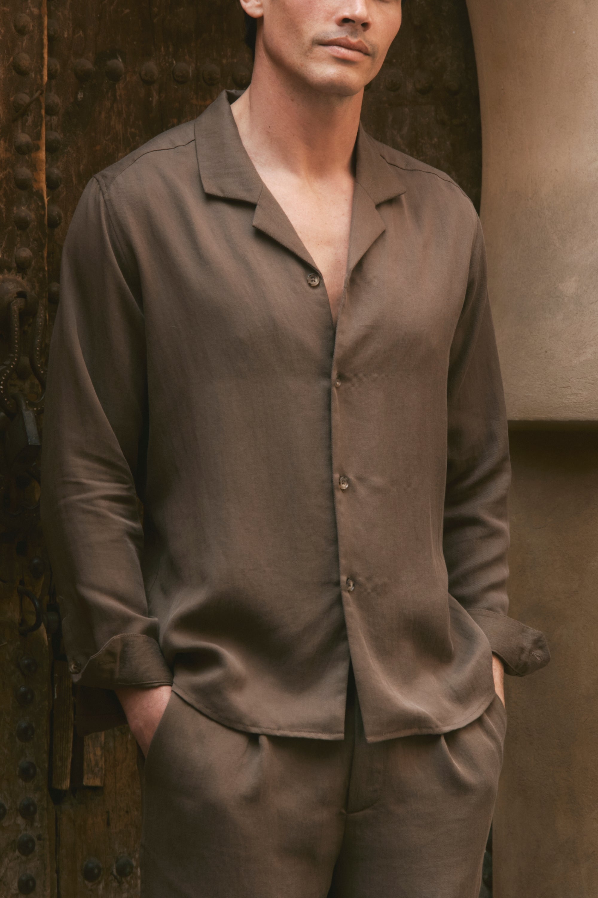 Sergio Shirt - Brown