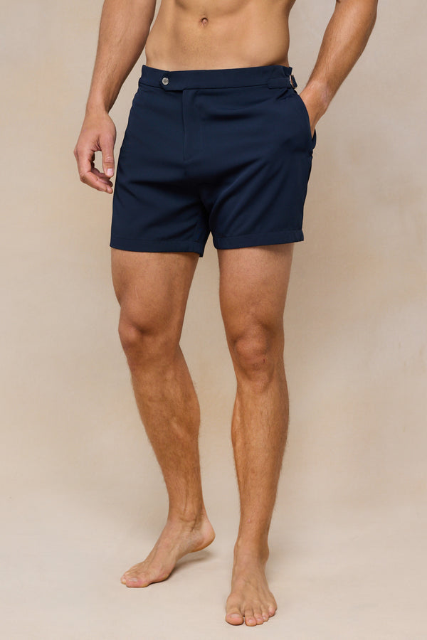 Barco Buckle Swim Short - Navy