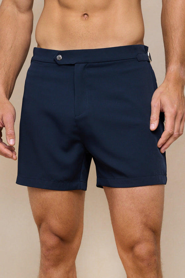 Barco Buckle Swim Short - Navy