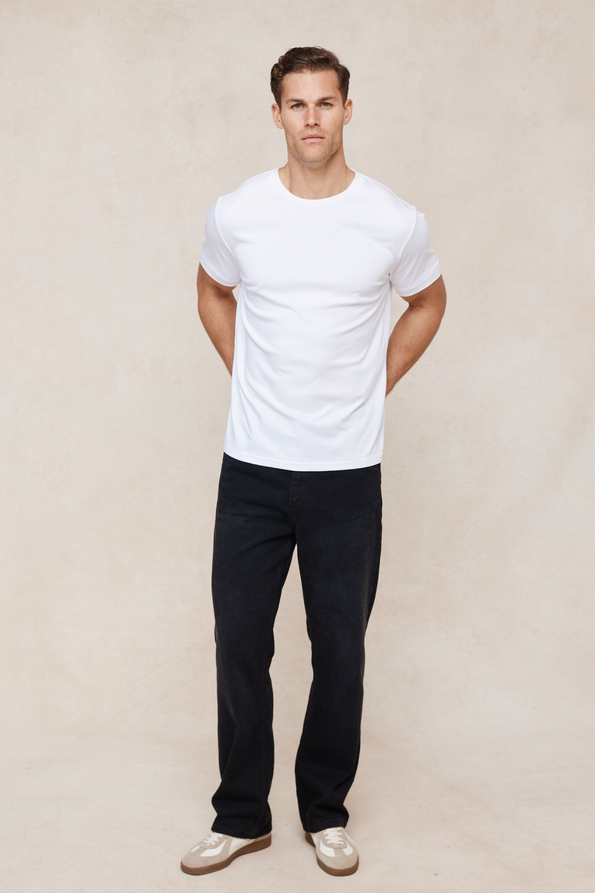 Luxe Mercerised T-Shirt - White