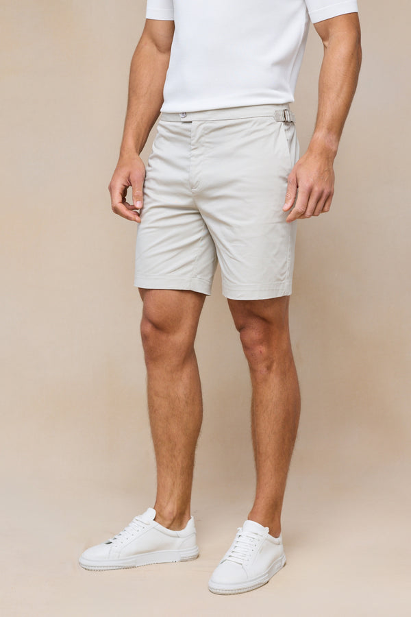 Pecori Buckle Short - Beige